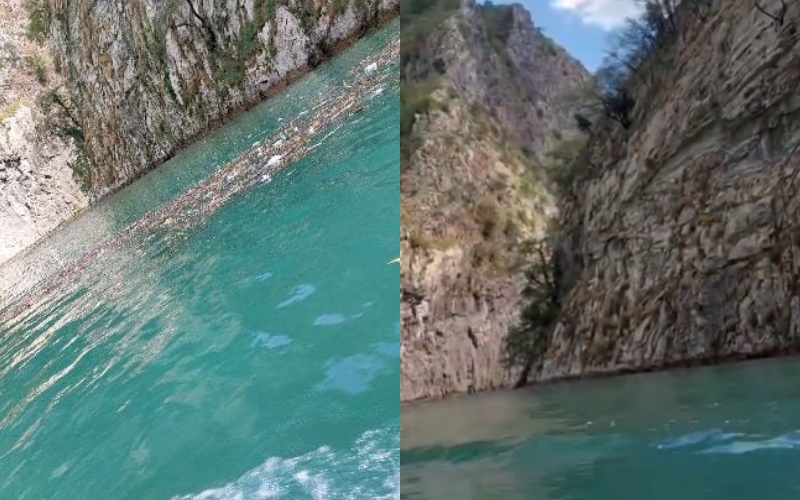 Lumi i Shalës po ndotet nga plehrat, qytetari: Kur i paska dalë pronari lumit kështu?
