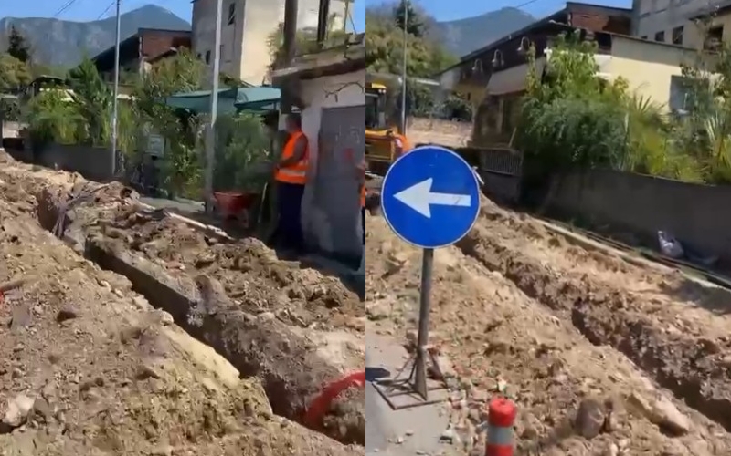 Rruga për në Tufinë plot me inerte dhe kanale të hapura, qytetari: Kështu i vjedhin tenderat