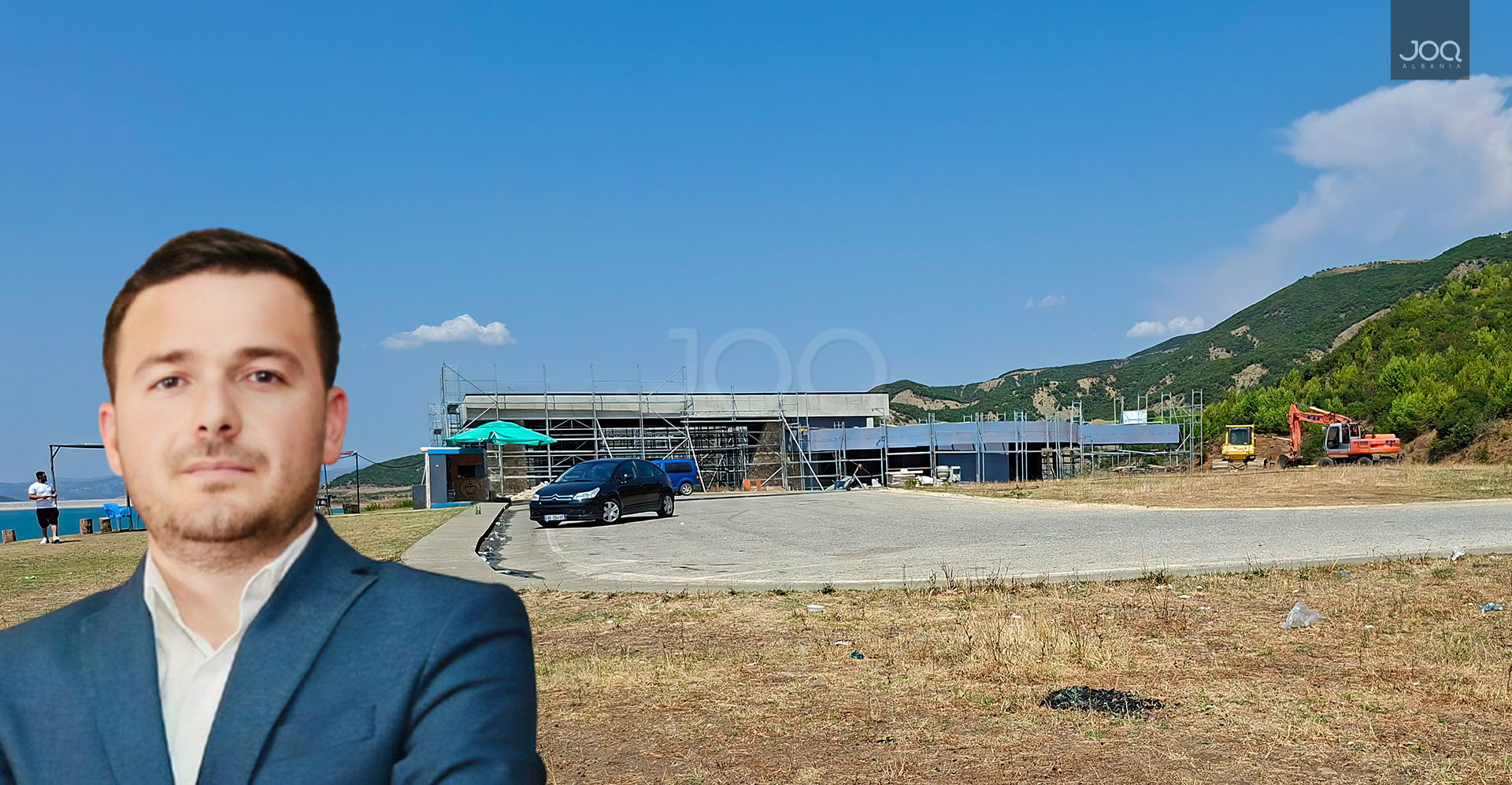Denoncimi   Shoku i kryetarit të Bashkisë Cërrik po ndërton pa leje në liqenin e Banjës 