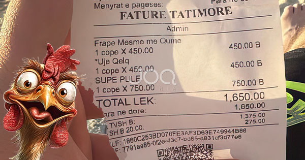 A do të paguanit 7500 lekë për një supë pule në Ksamil 