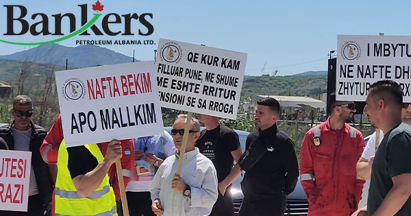 Përgjimet  Bankers pagoi media me  reklama  për të fshehur protestën e punëtorëve
