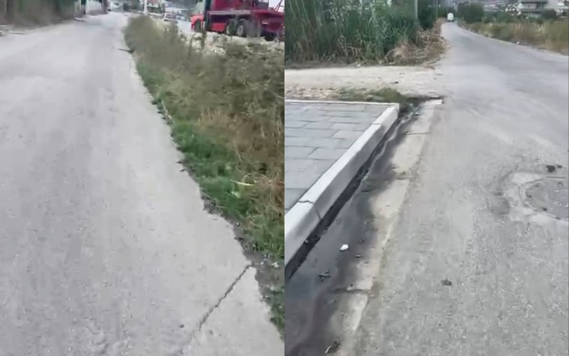 Banorët e fshatit Lalm në Vaqarr rrezikohen nga ujërat e zeza