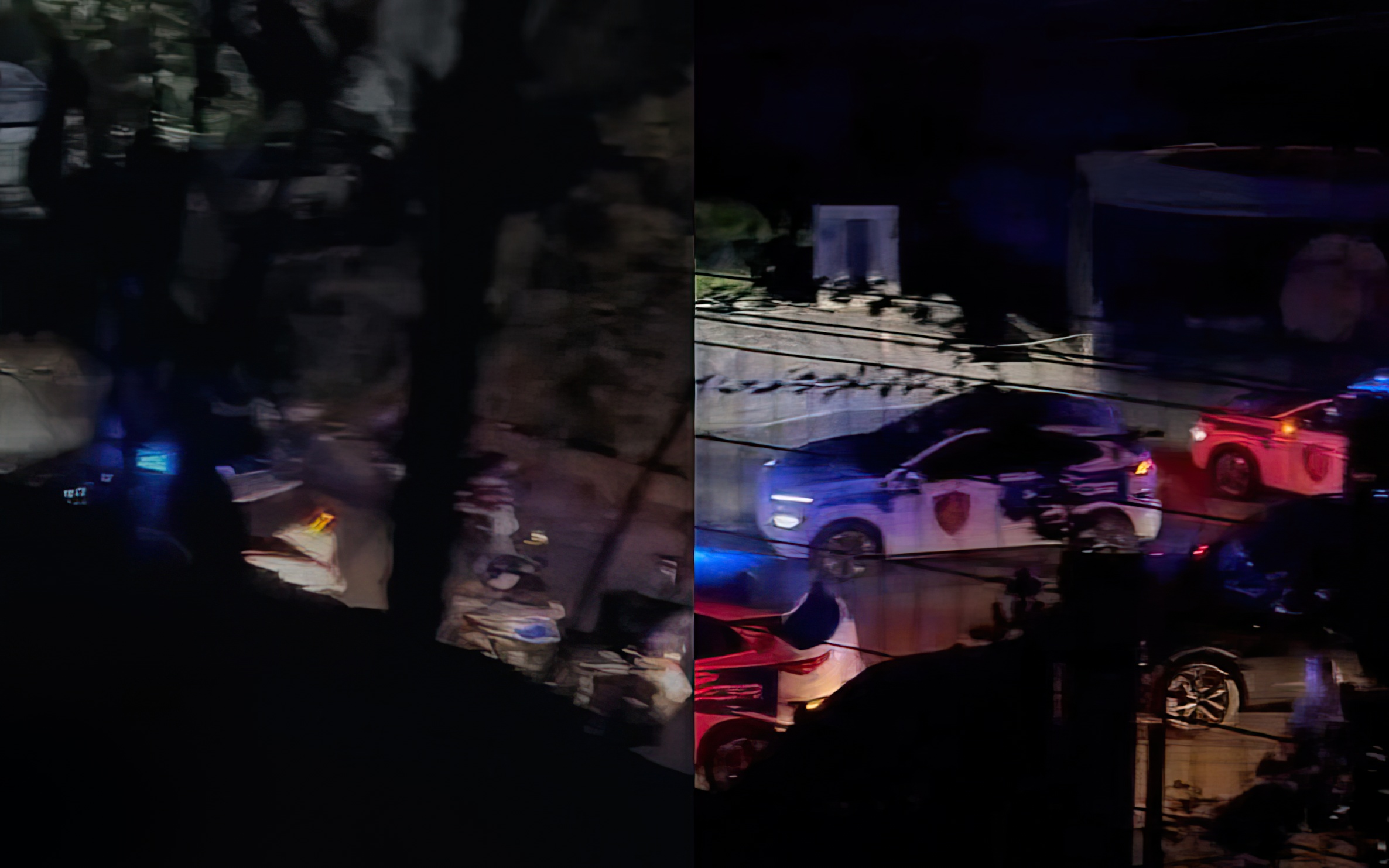 Aksion si në filma, policia rrethon grabitësit e karburantit: Duart lart