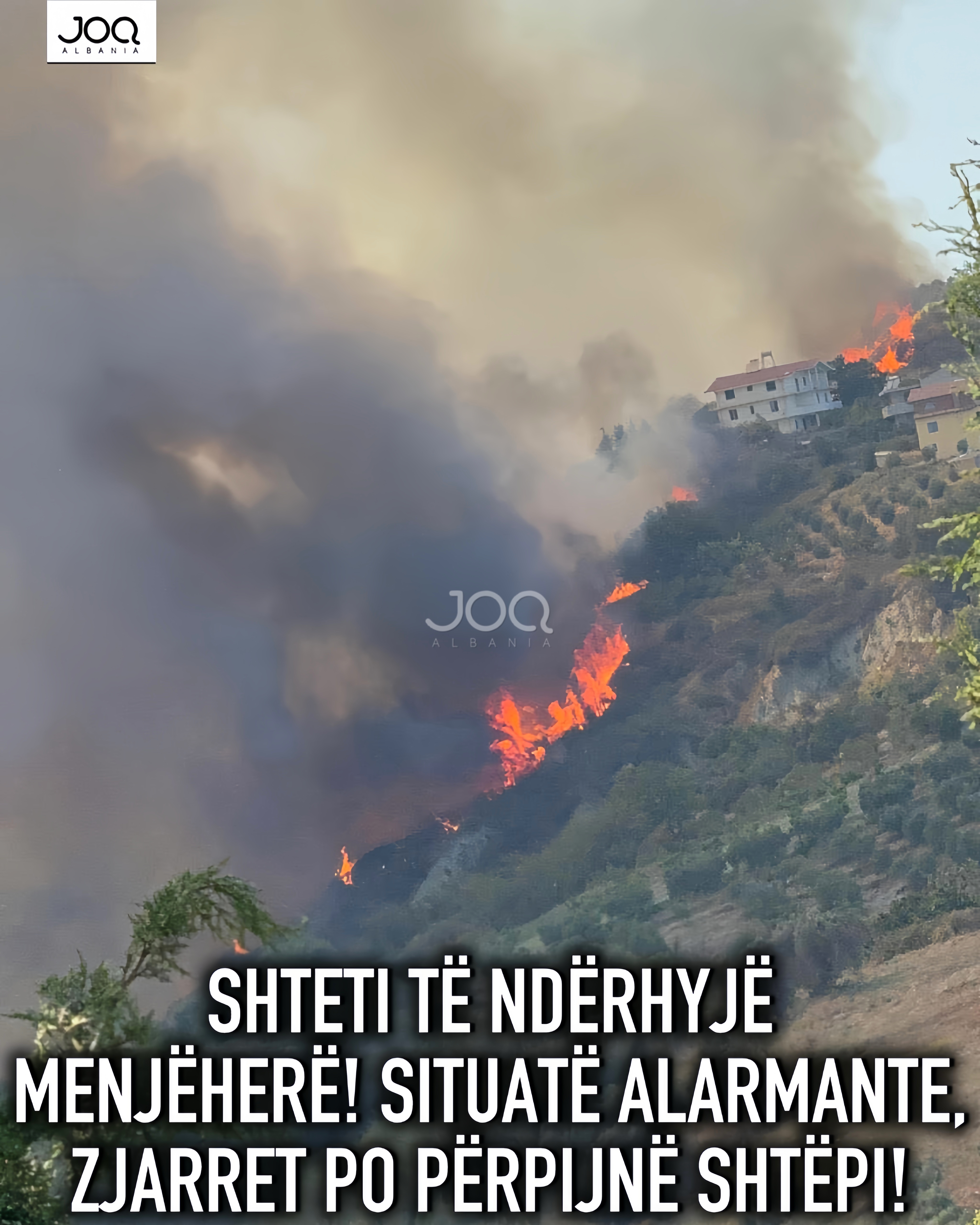 Situatë alarmante nga zjarret në Kavajë