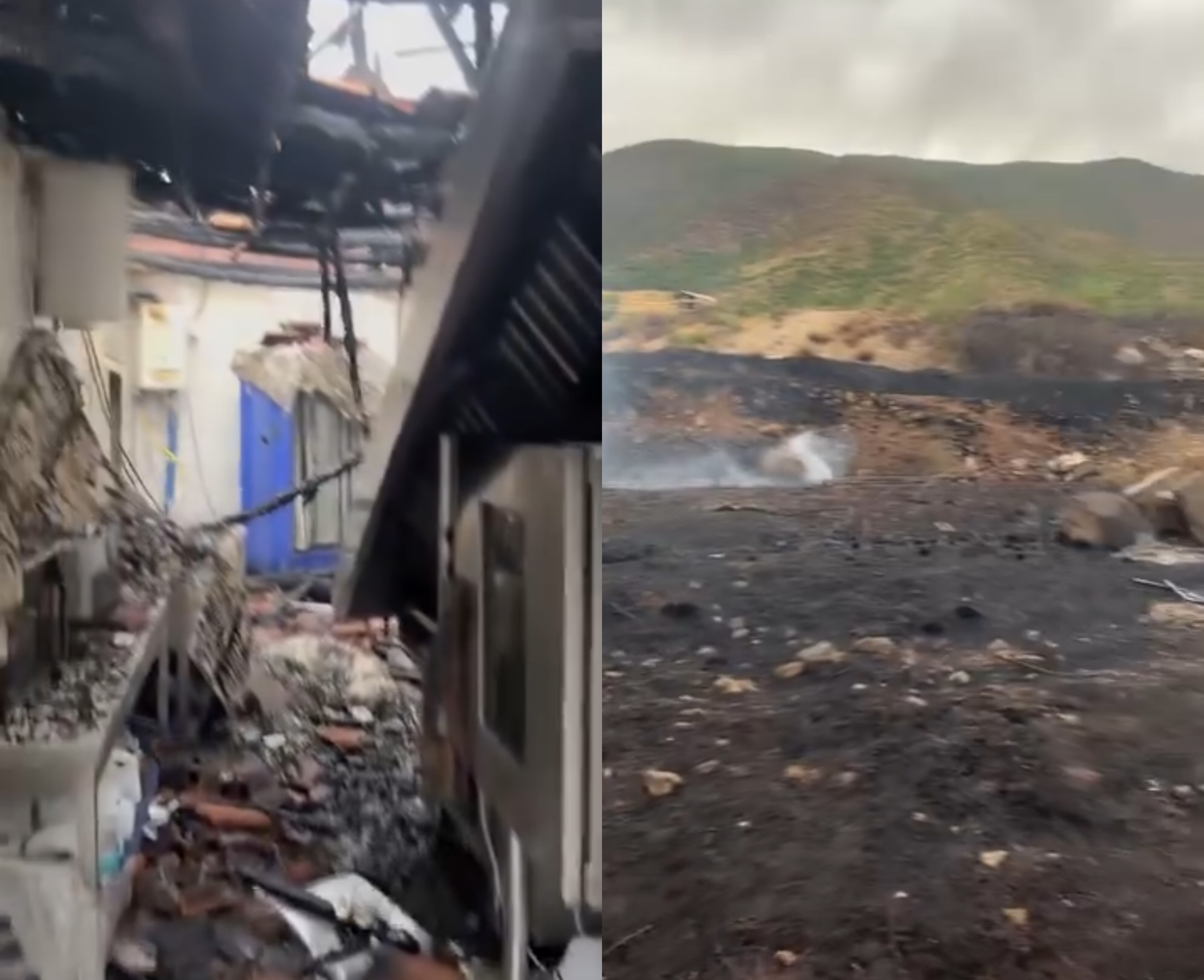 Zjarri shkrumbon restorantin në Pogradec: Flakët përhapen shpejt, rrezikohet karburanti