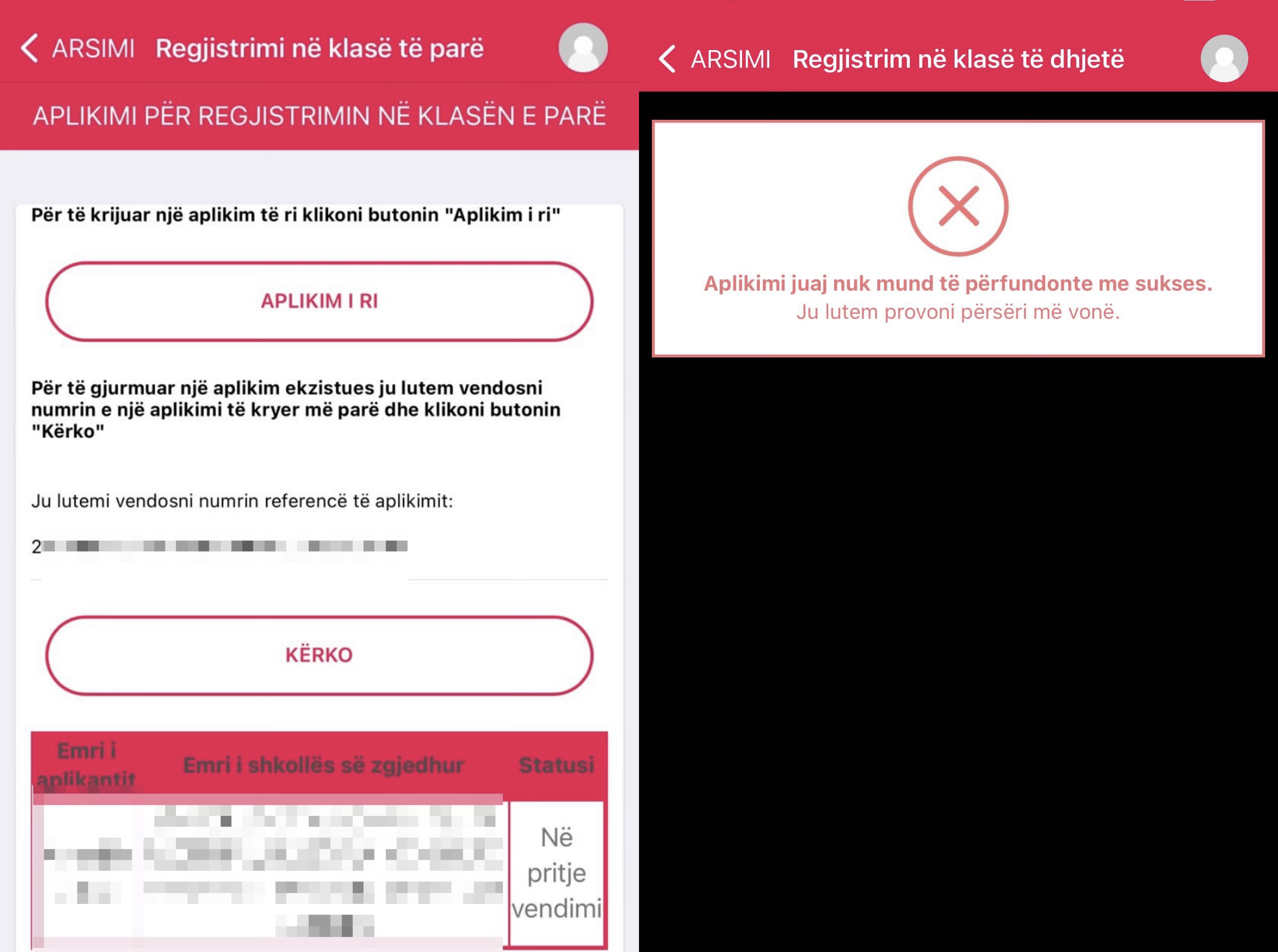 Kaos në portalin e e-Albania, vonesa e probleme në regjistrimet shkollore