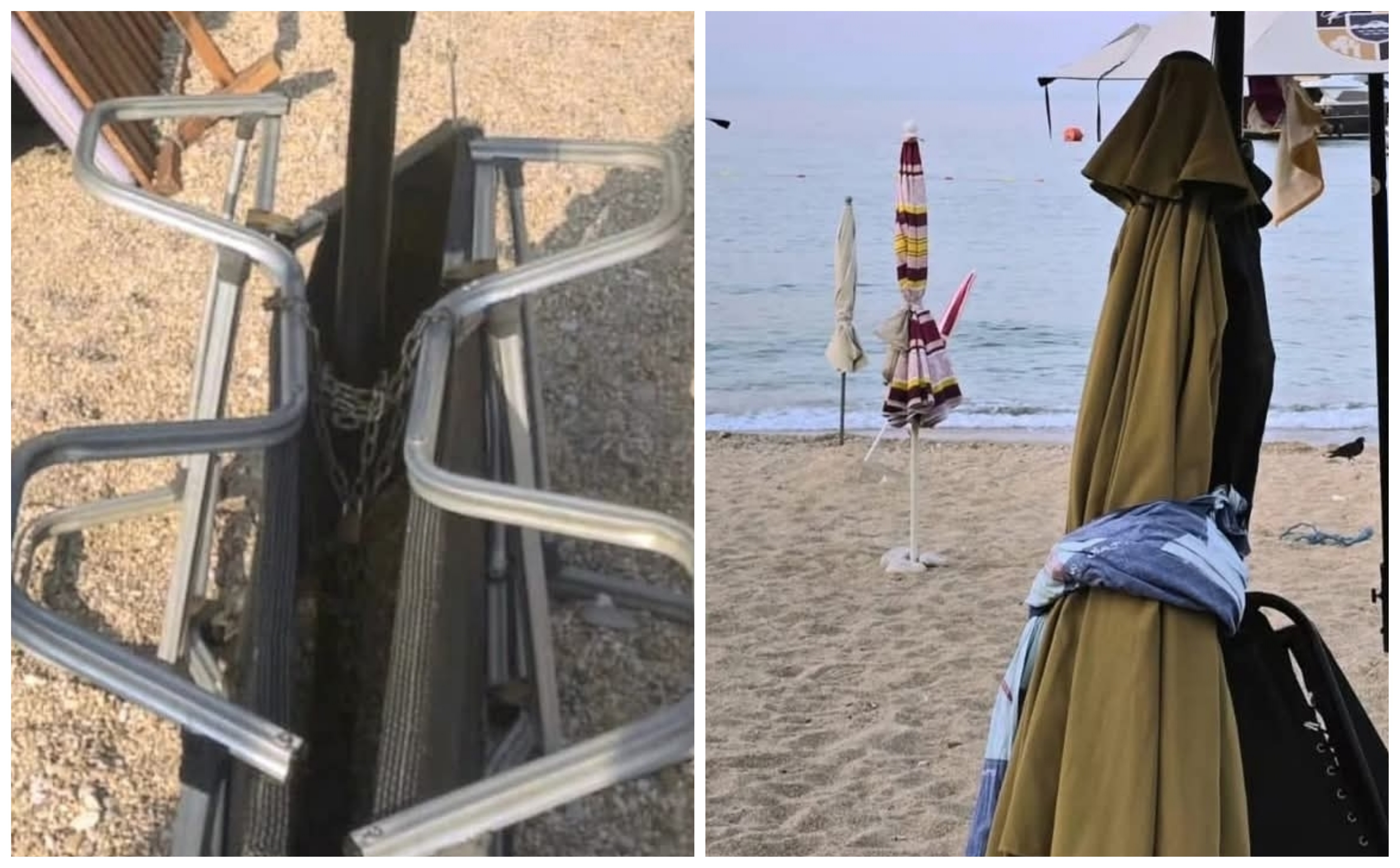 “Zaptimi i çadrave” në Himarë: Pushuesit i lidhin me zinxhirë!