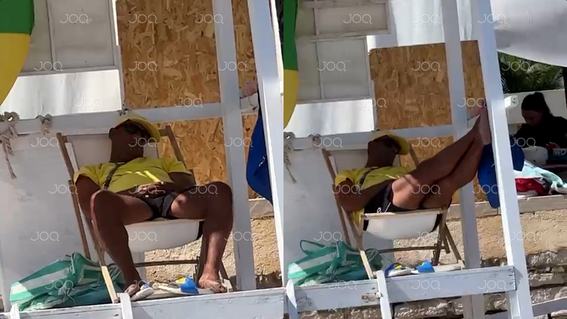 “Mos bëni shumë zhurmë, vrojtuesi i plazhit në Sarandë po fle”