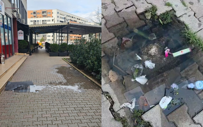 Banorët e Yzberishtit mes ujërave të zeza: UKT nuk merr masa, na rrezikohet shëndeti