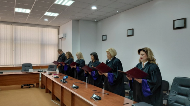 Gjashtë gjyqtarët e rinj të Gjykatës së Apelit të Shkupit dhanë deklaratë solemne