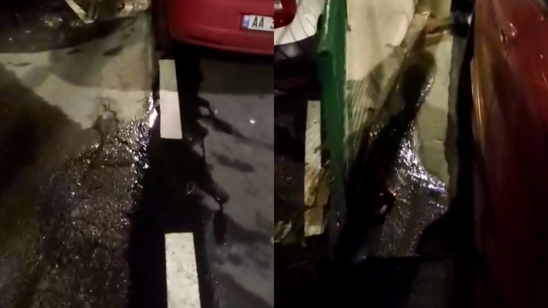 Lagjet e Tiranës pa ujë, te rruga Muhamet Deliu derdhet rrugëve