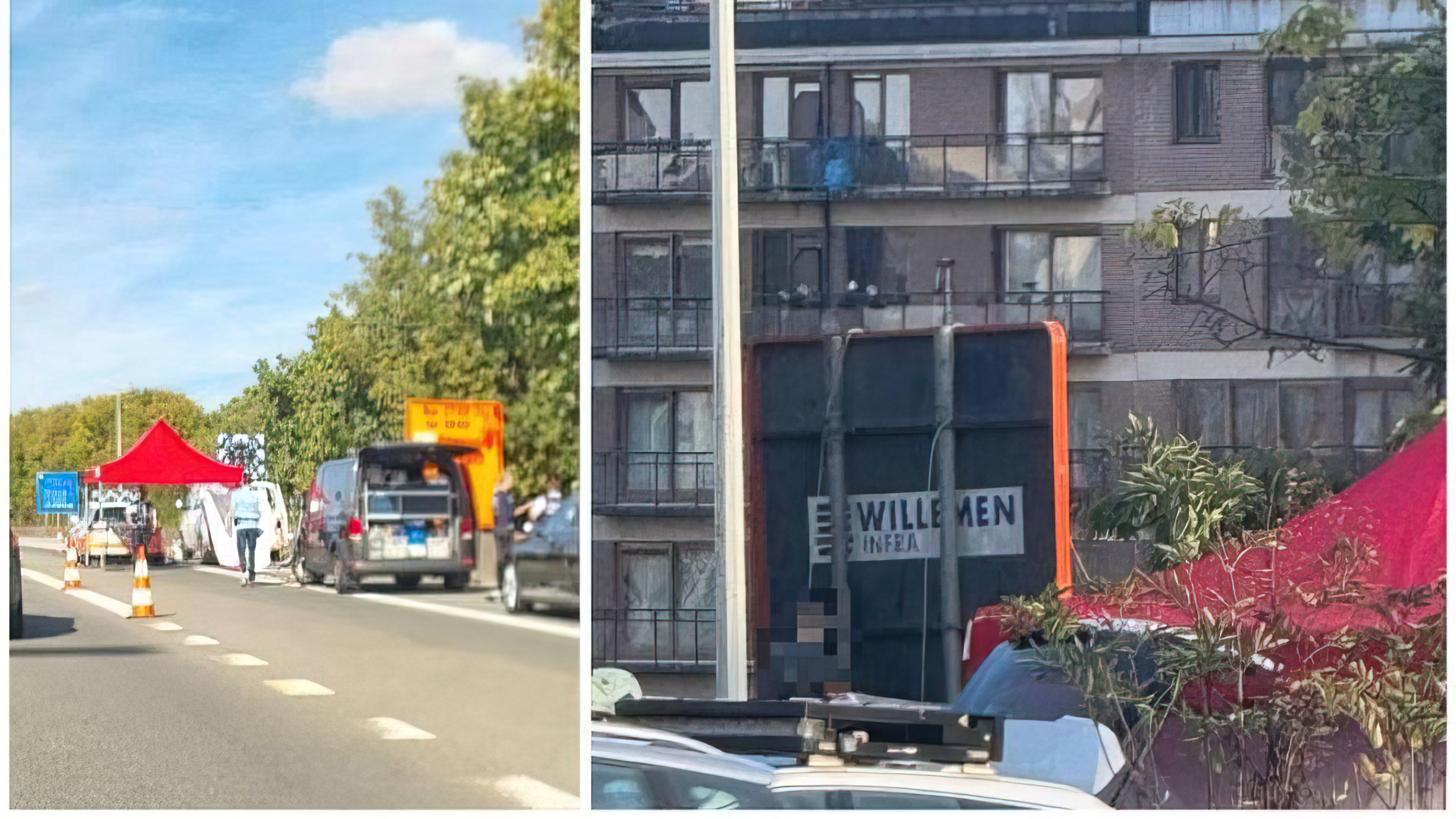 Shqiptari gjendet i varur në një tabelën sinjalistike në Bruksel