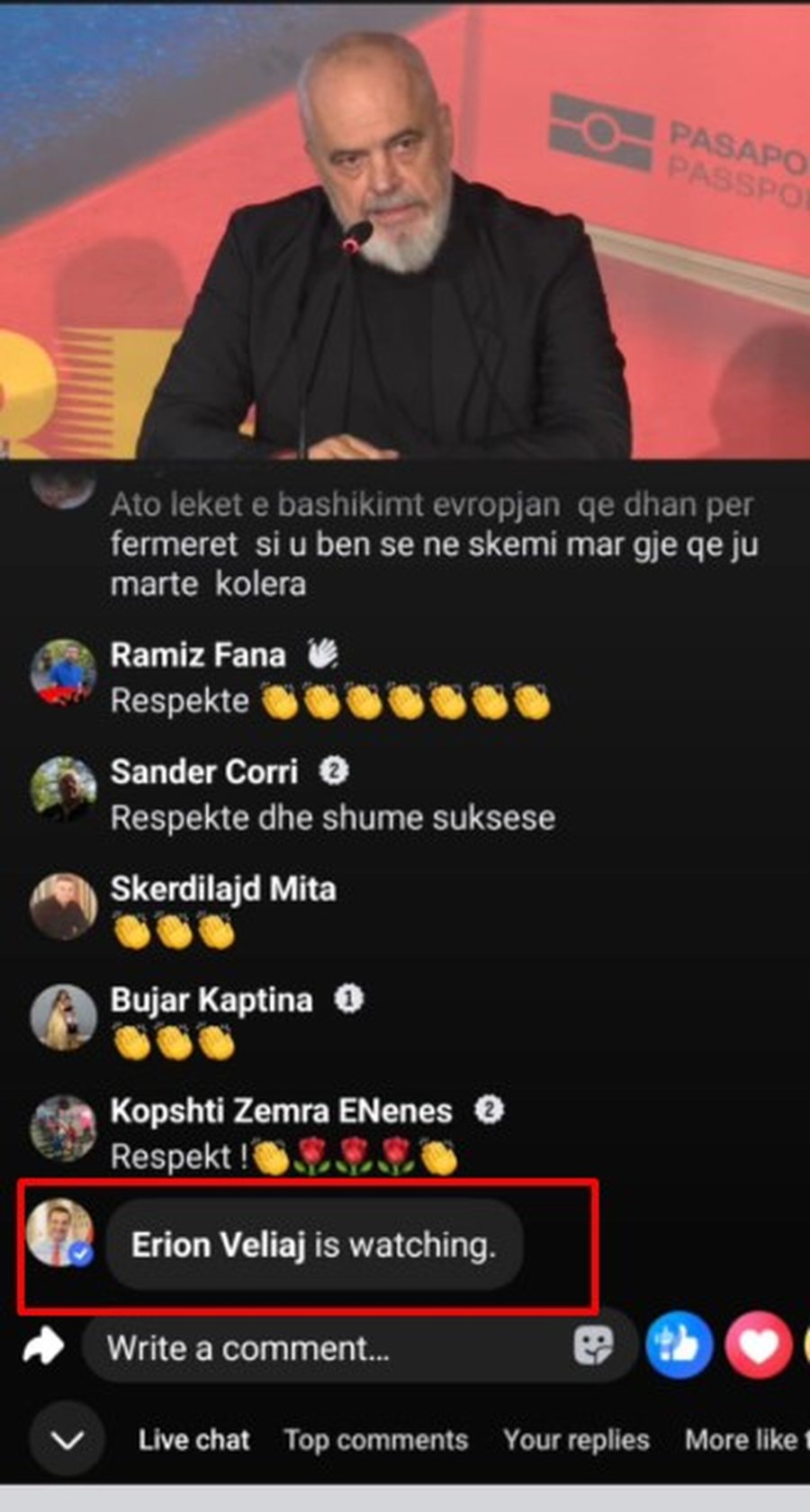 Erion Veliaj ndjek “live” nga qelia Ramën duke e shkarkuar?