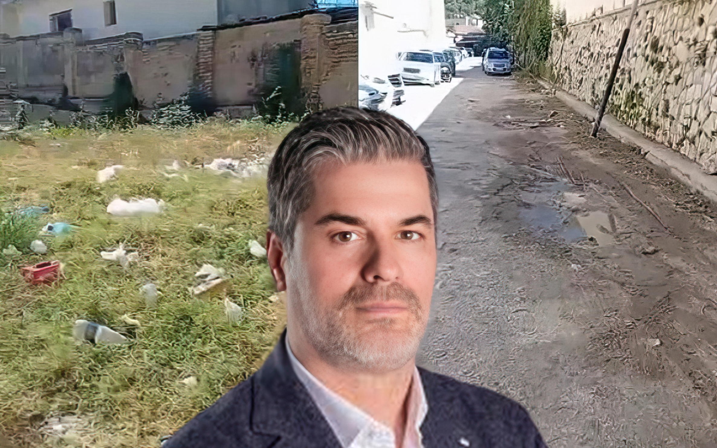 Gjendje alarmante pas spitalit të Vlorës, plehrat dhe gropat në rrugë problem për banorët