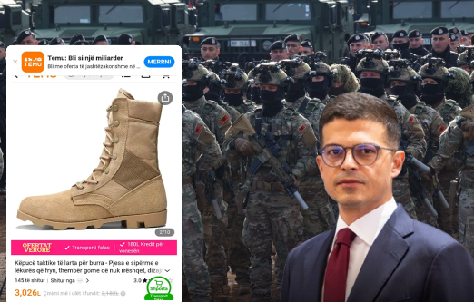 Denoncon ushtaraku: Këpucët i blejmë vetë në Temu, Pirro ‘investon’ në Monako