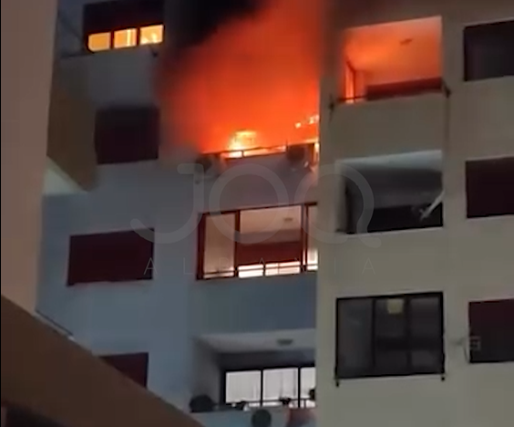 Përfshihet nga flakët apartamenti në Durrës, nuk dihet nëse ka të lënduar