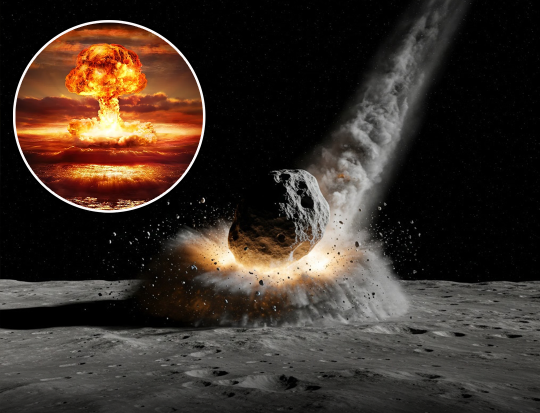 NASA: Mund të përdorim armët bërthamore për të shkatërruar asteroidin që rrezikon Hënën!