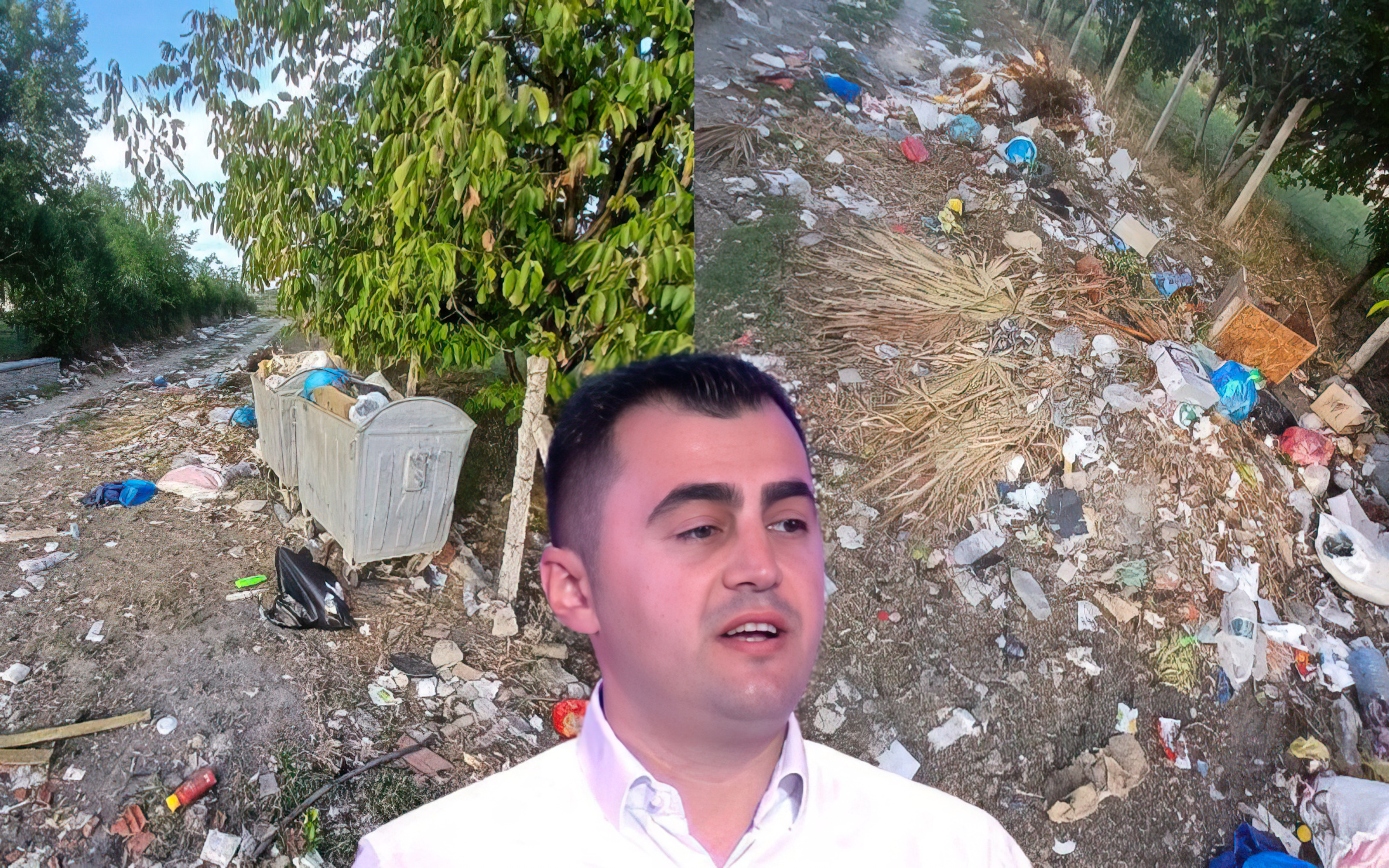 Turp për Bashkinë e Llatjas, zona e Mjekësit e mbushur me plehra dhe kafshë të ngordhura