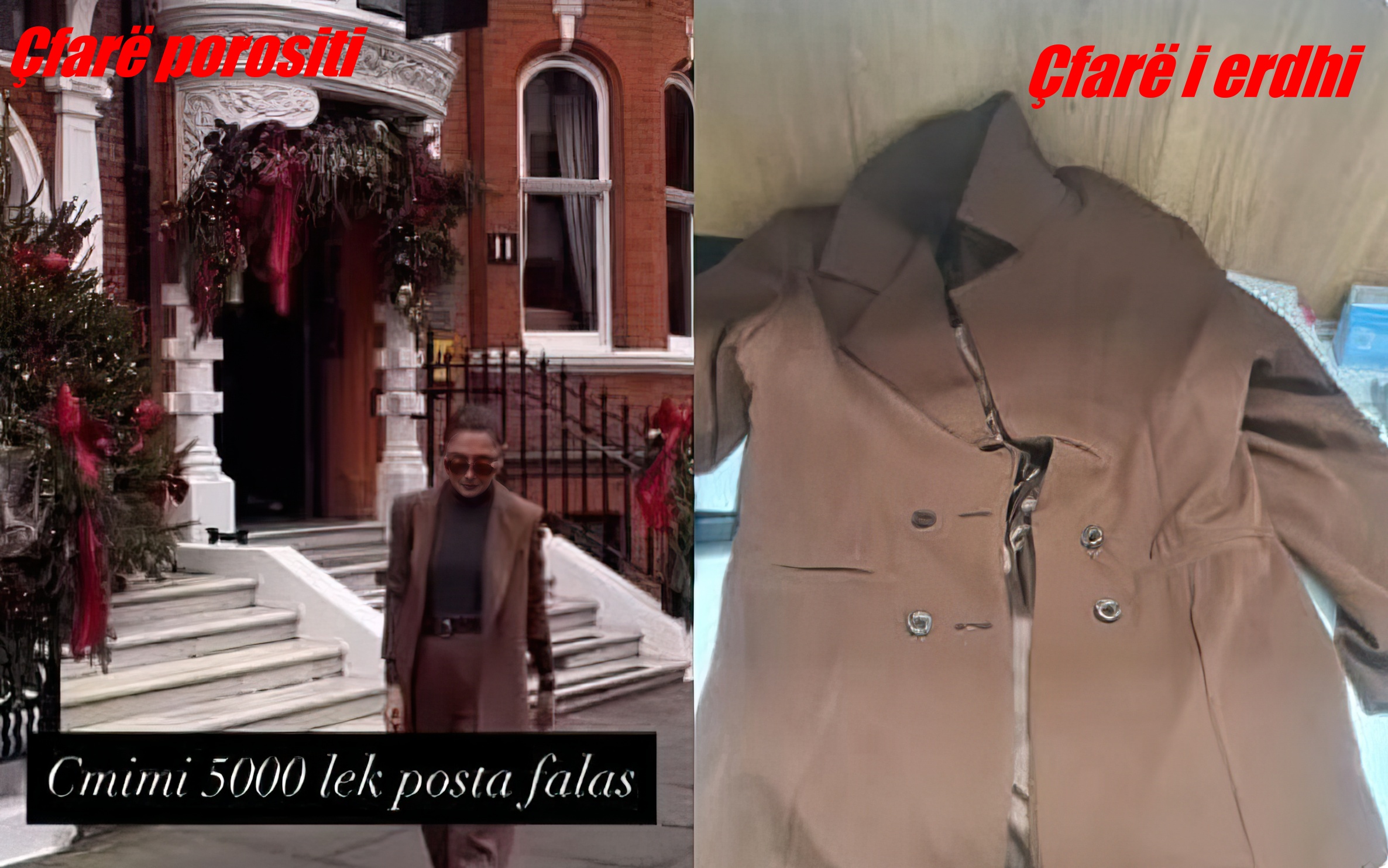 Vajza denoncon Isra_Collectiones: Tjetër porosita, tjetër më solli, më bën bllok