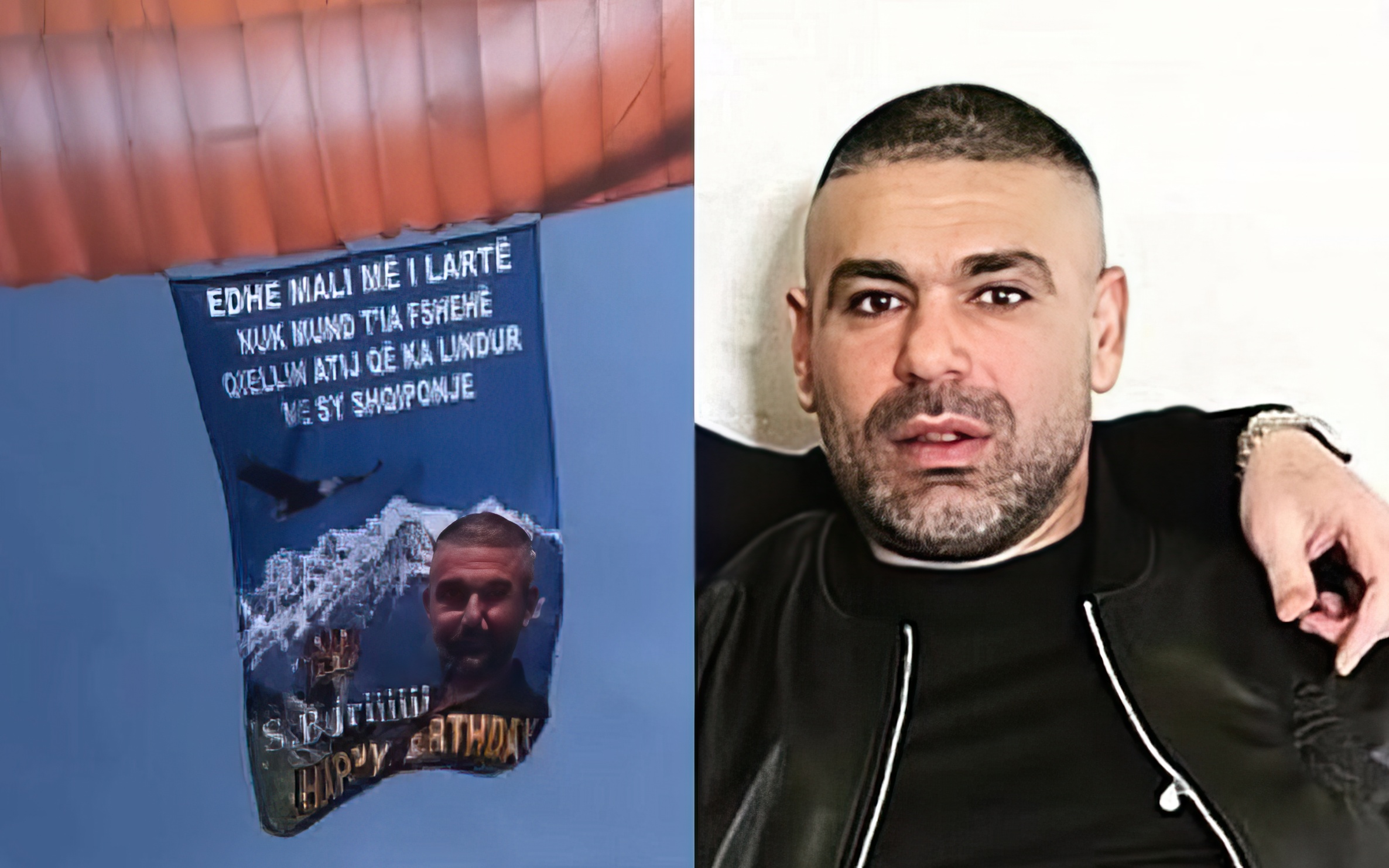 Safet Bajri feston 41 vjetorin në burgun e Reçit  surpriza me parashutë  Gëzuar sy shqiponjë
