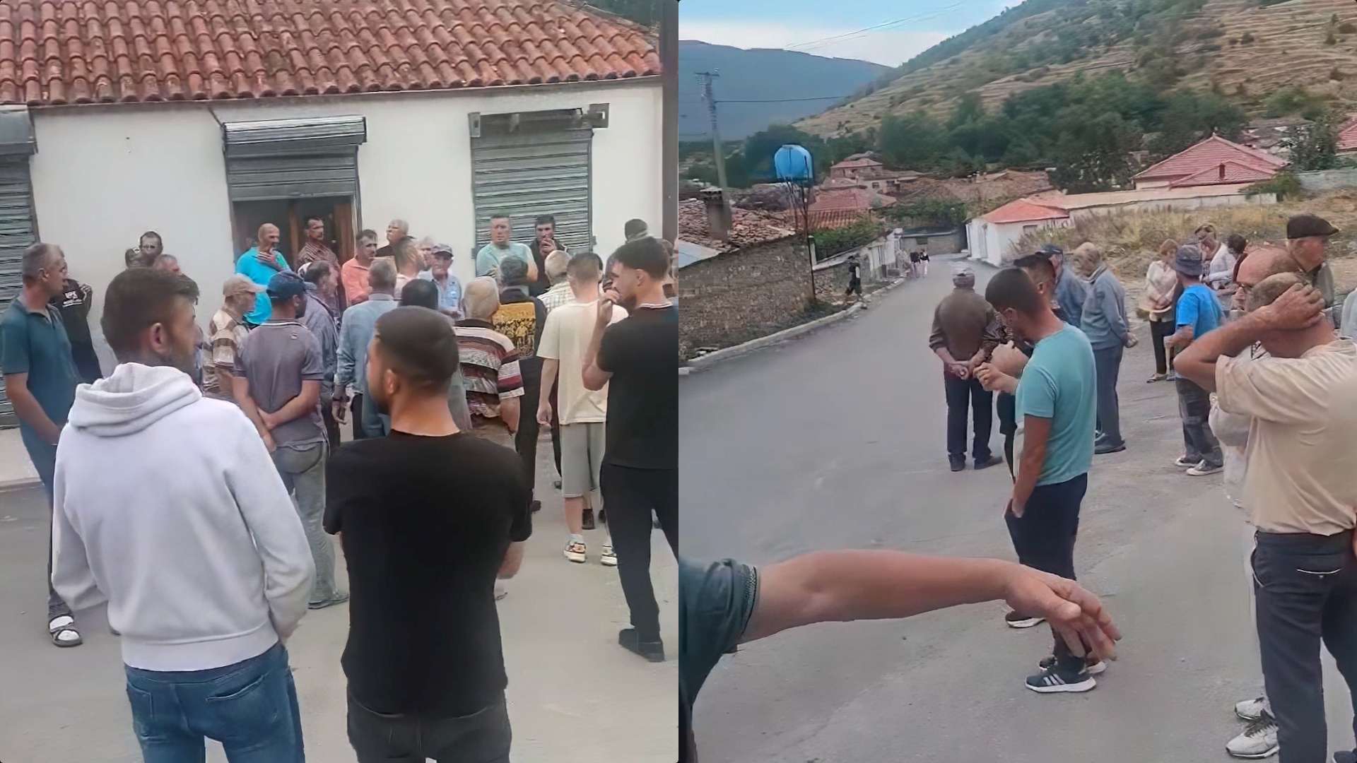 Banorët e Zëmblakut protestë për ujin: Nuk investojnë në fshatin tonë