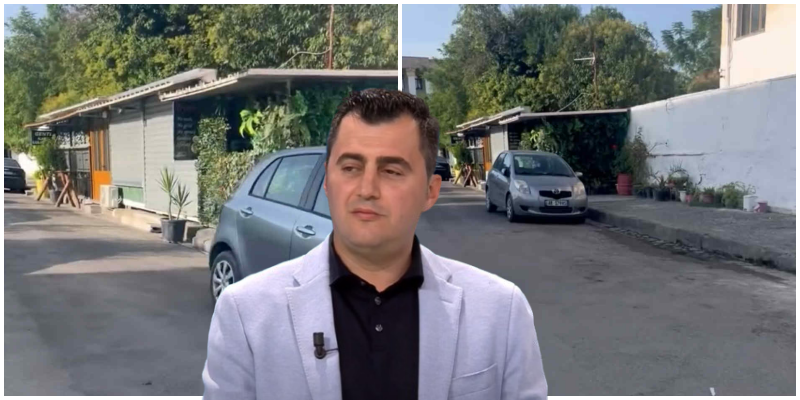 Elbasanllinjtë denoncojnë zaptimin e trotuarit pranë shkollës  Bashkia mbyll sytë  ne ecim në rrugë