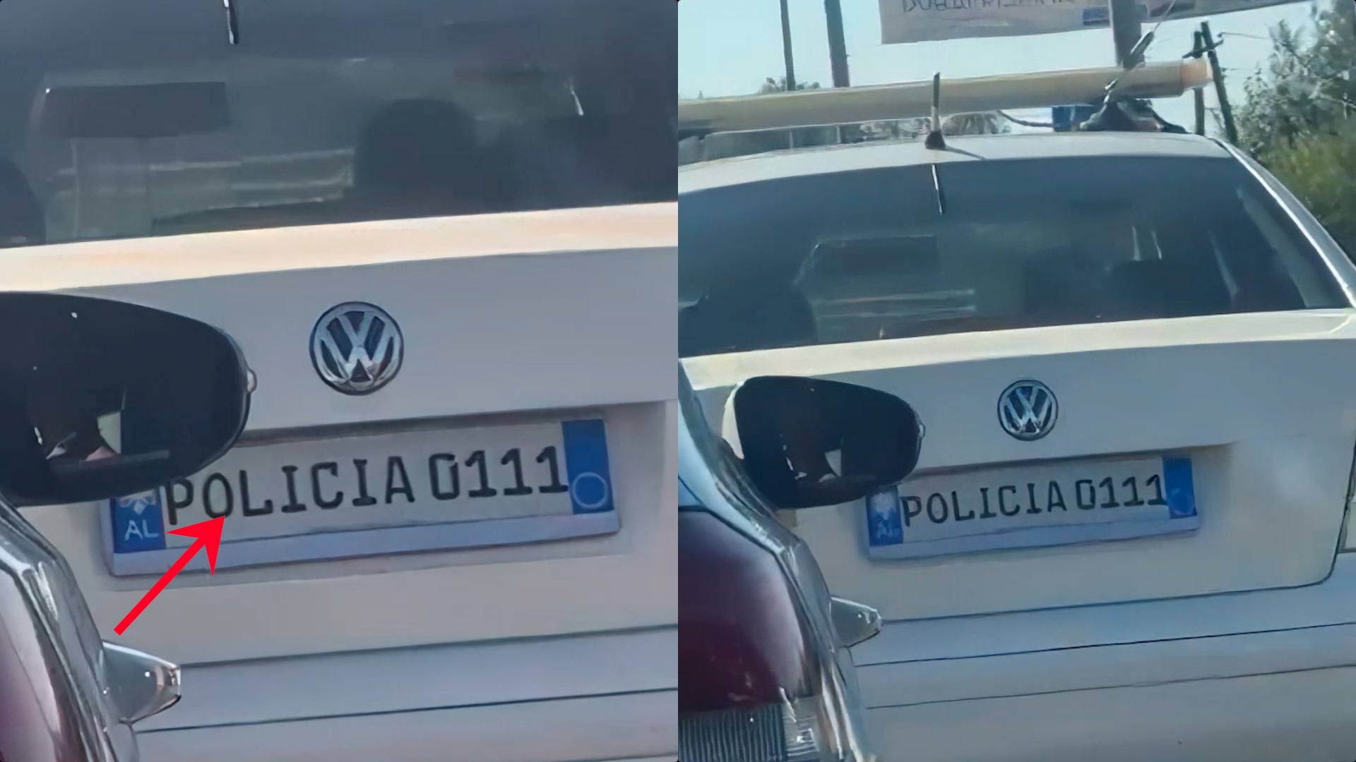 Qytetari habitet nga targa e policisë në Shkodër: Nuk duket normale