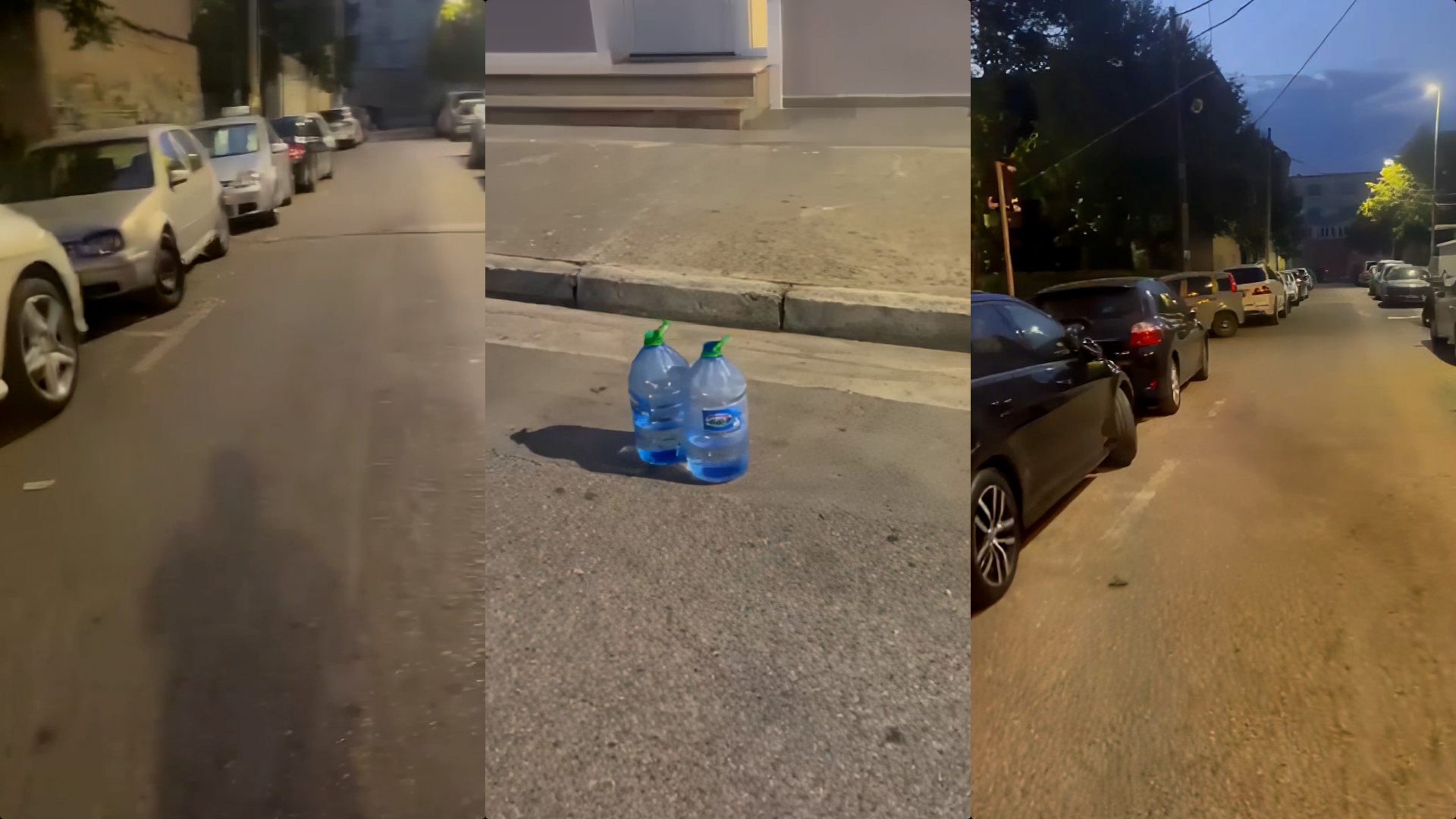 “Të fortët” privatizojnë parkimet me bidona