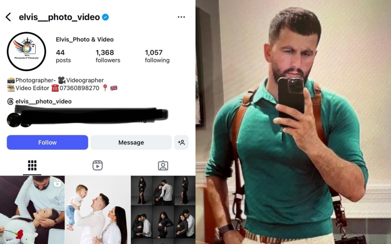 Fotografi shqiptar në Londër mashtron klientët: Elvisi nuk na jep as videon dhe fotot e ditëlindjes, as lekët