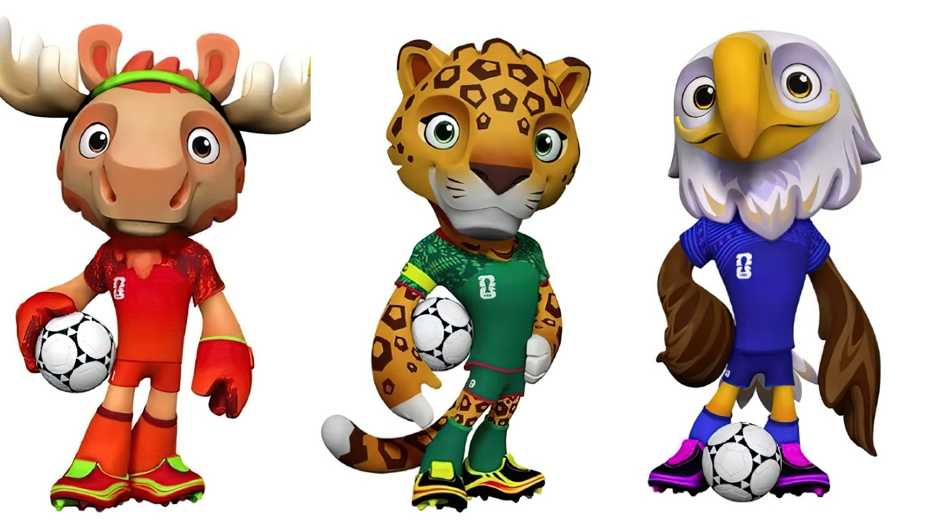 FIFA prezanton maskotat e Botërorit 2026, njihuni me Clutch, Zayu dhe Maple