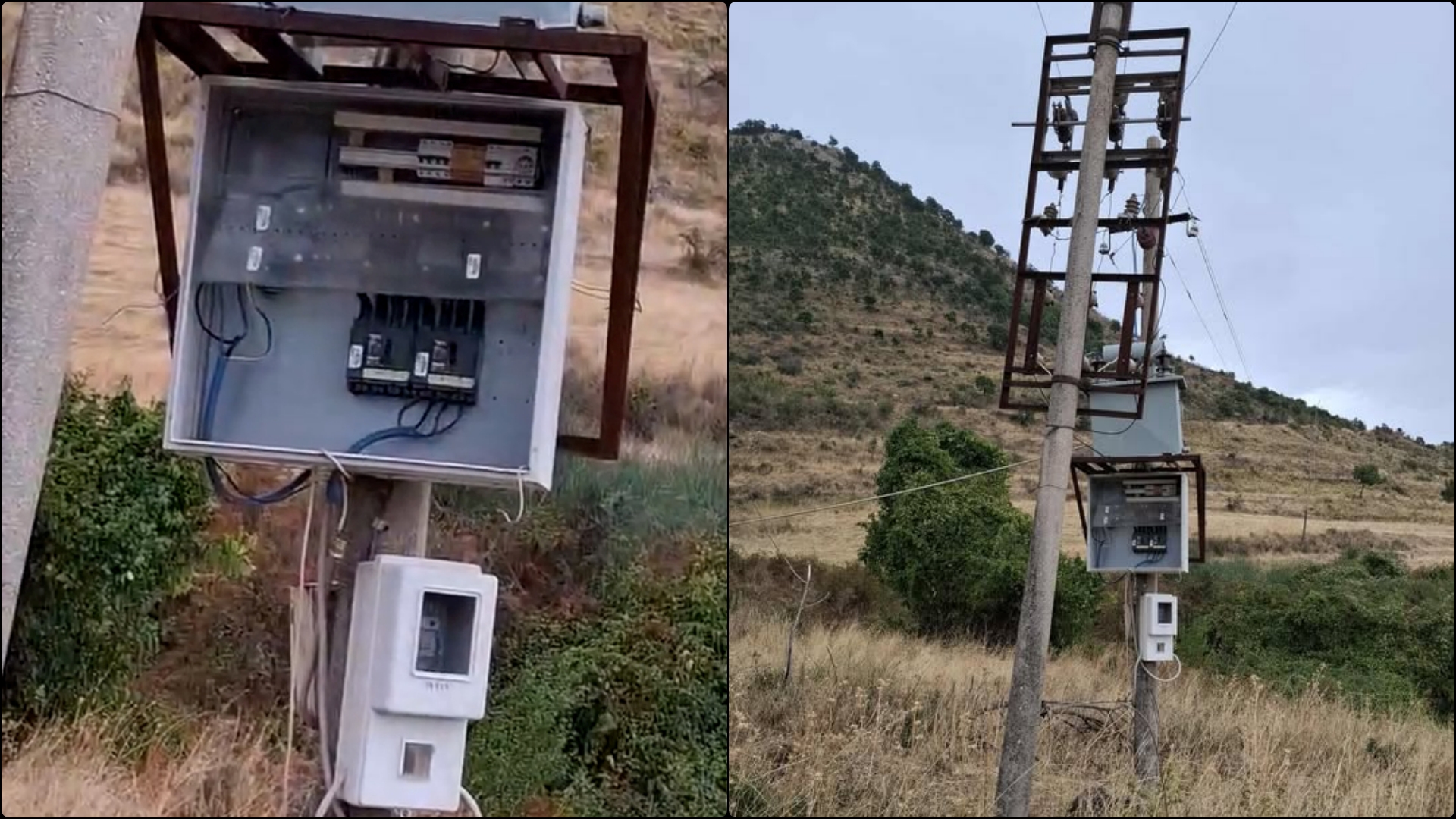 Rrezik në Dropull, kabina elektrike pa asnjë masë sigurie pranë fshatit Radat