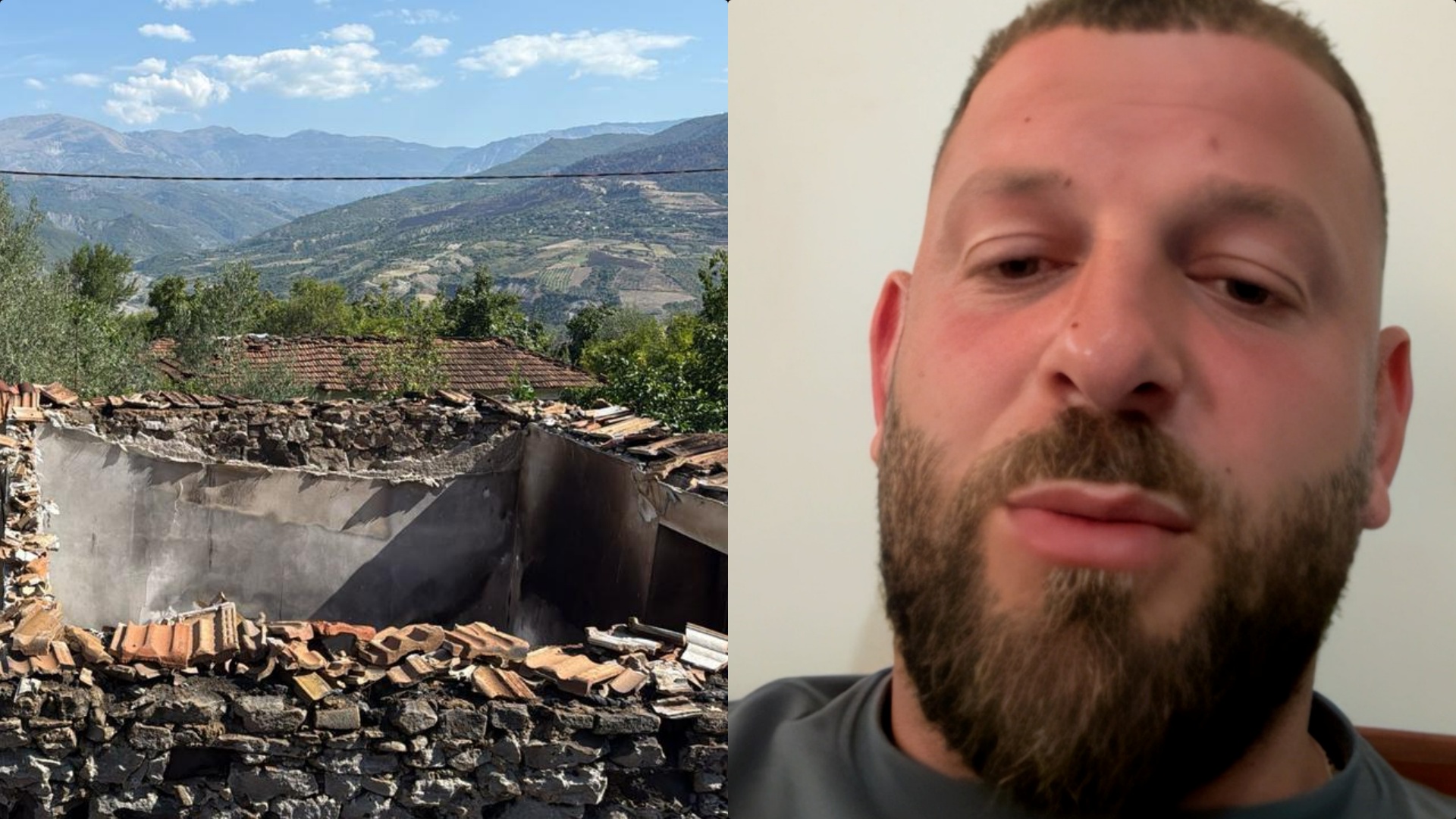 Silvi kërkon ndihmë për rindërtimin e shtëpisë që iu dogj nga zjarri