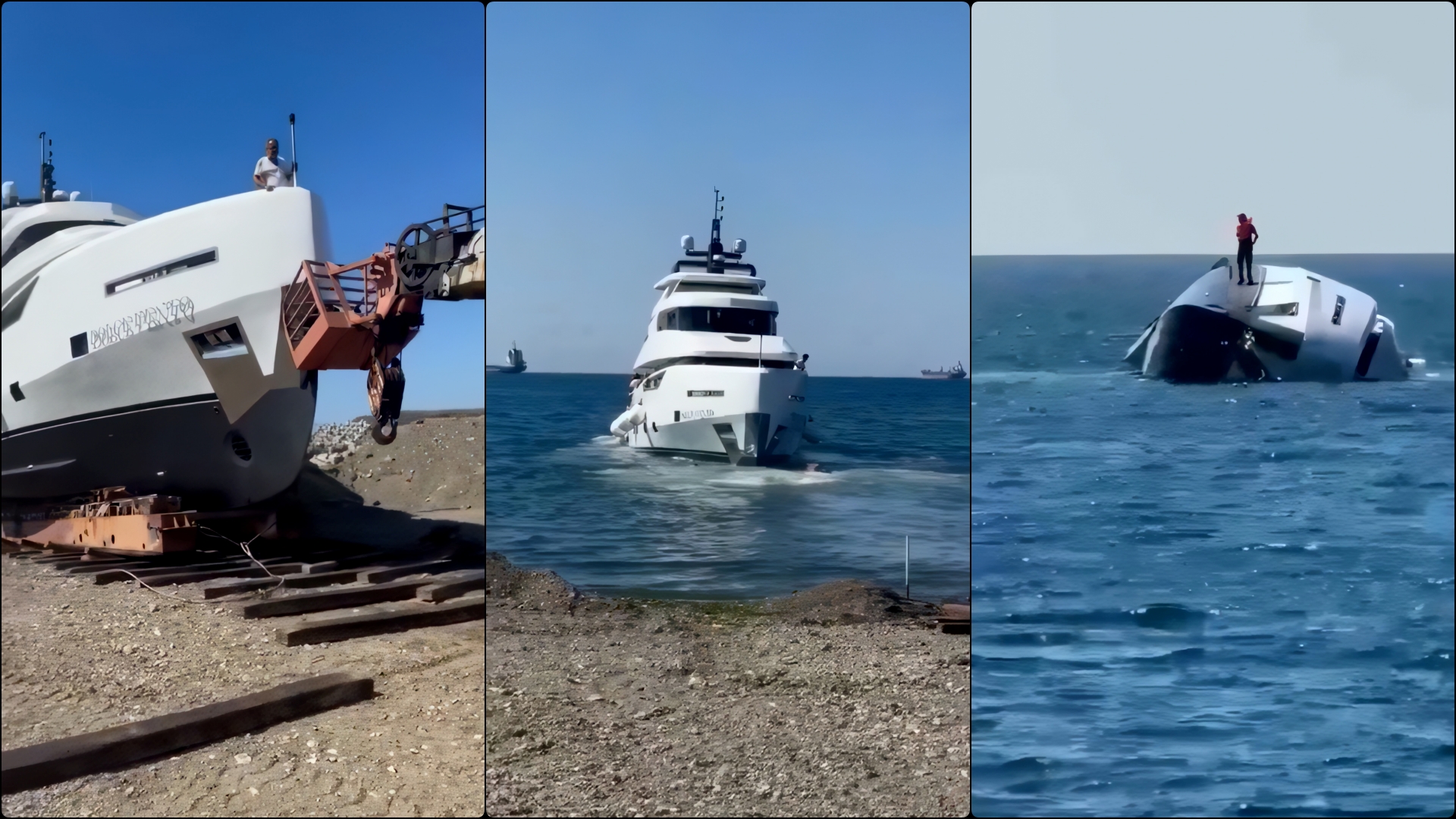 Superjahti “Dolce Vento” fundoset 15 minuta pas nisjes së parë në Turqi