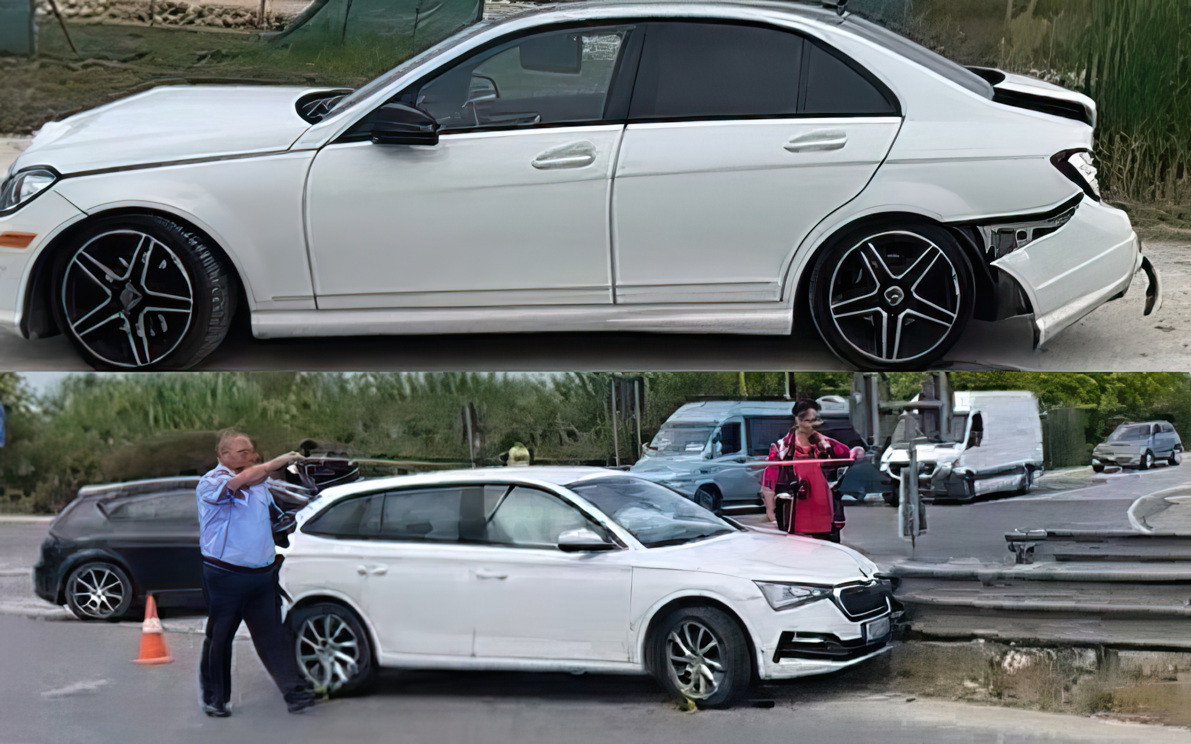 Dy aksidente te ‘Pushimi i shoferit’ në Lushnje, lëndohet një person