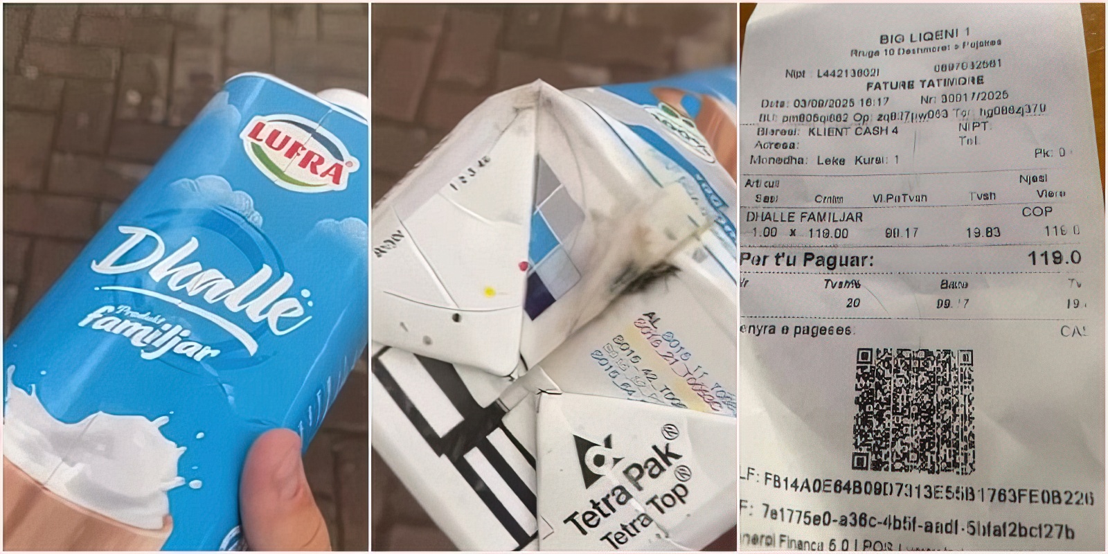 “Bleva dhallë “Lufra” te Big Market u ça dhe doli i mykur, punonjëset s’mbajnë përgjegjësi”