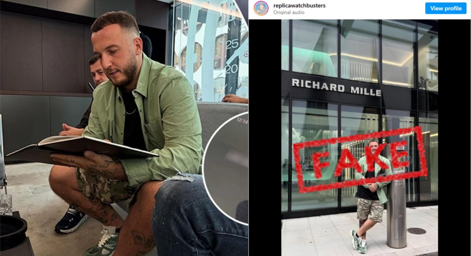 Mozzik bëhet horë me orën fals, publikohet audio incizimi ku zyrtari i kompanisë “Richard Mille” tallet me veprimin e reperit