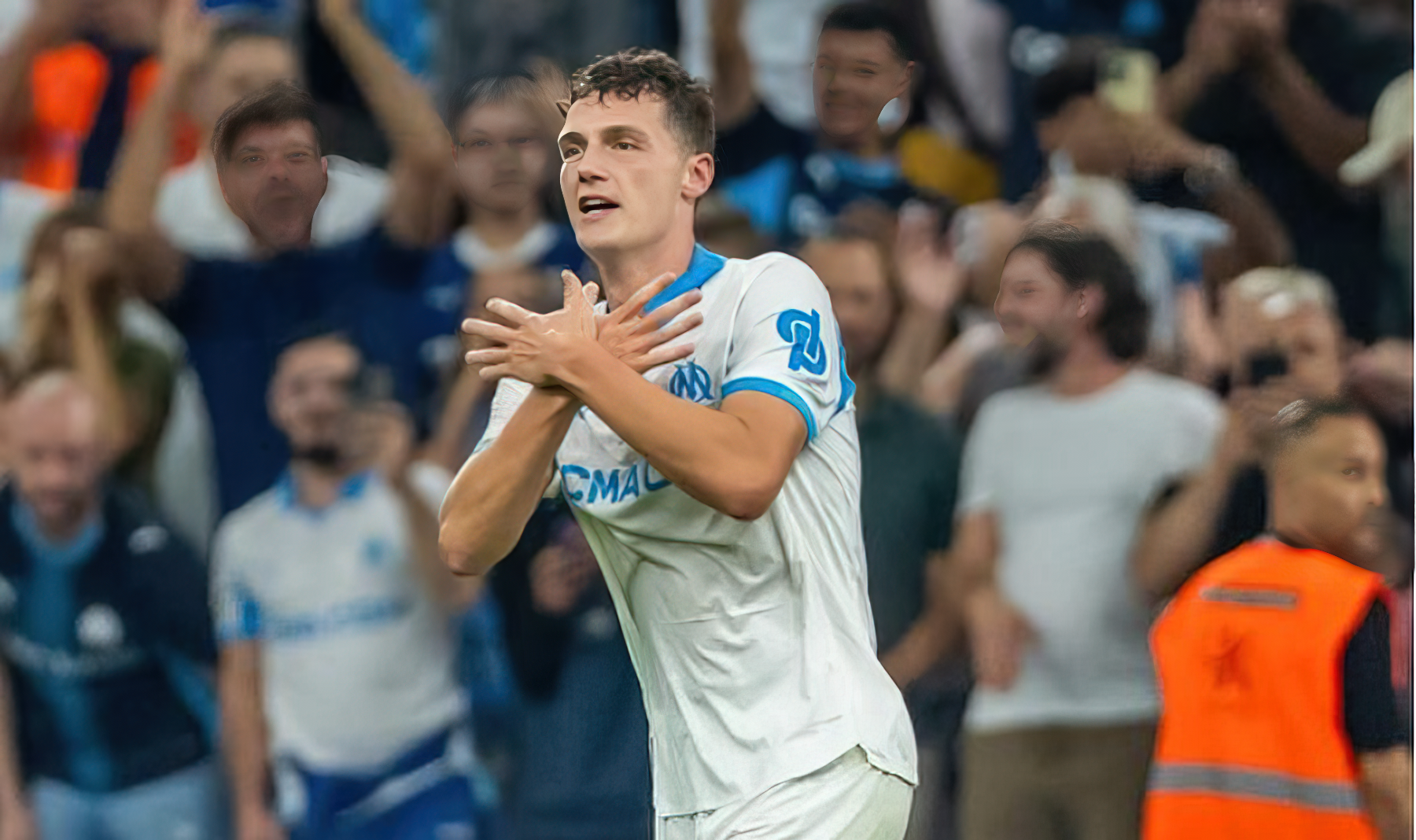Pavard shënon në debutim me Marsejën, ‘feston’ me shqiponjën