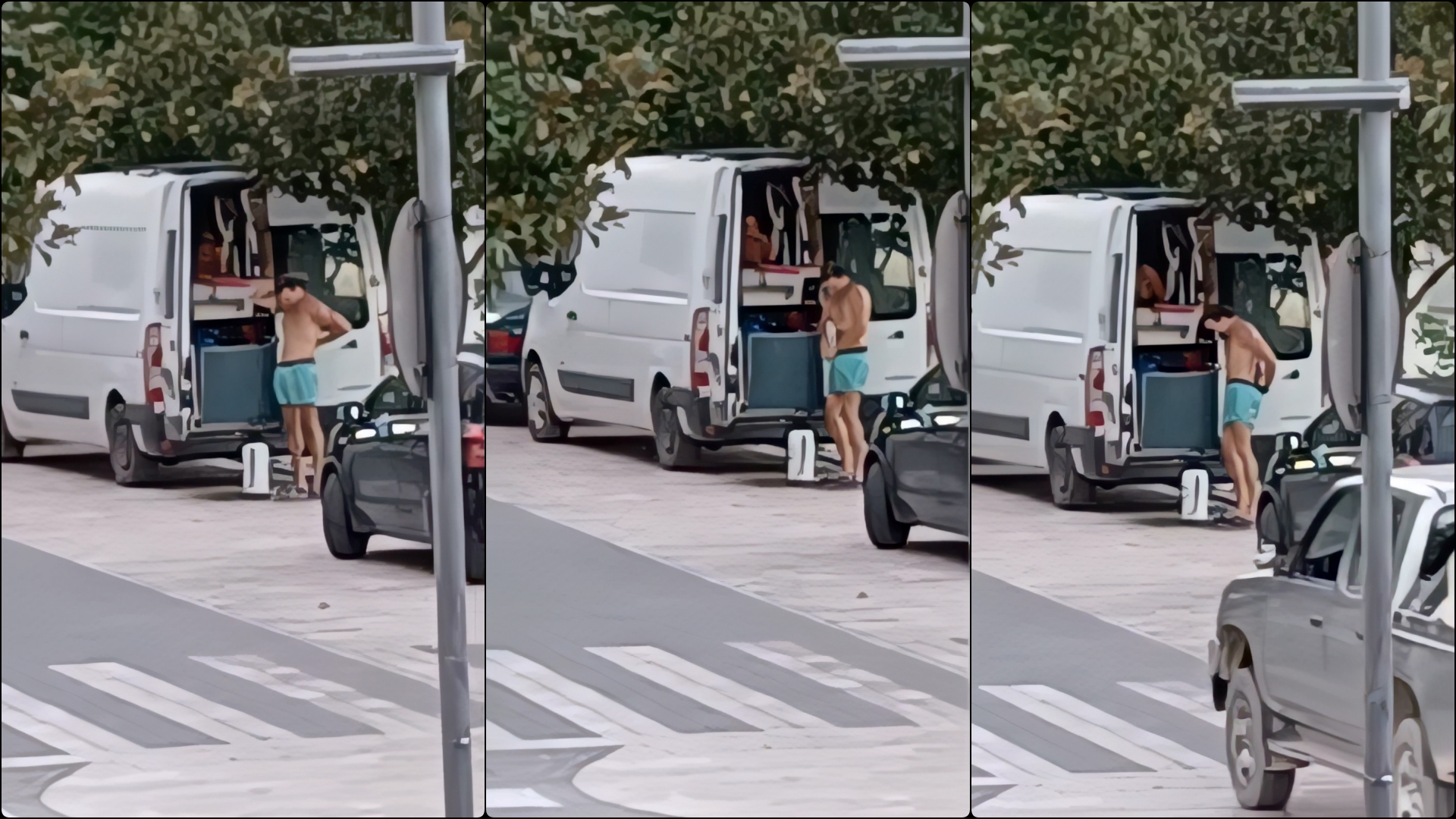 Turistët lahen cullak në mes të Përmetit, të pashqetësuar nga sjellja e pahijshme