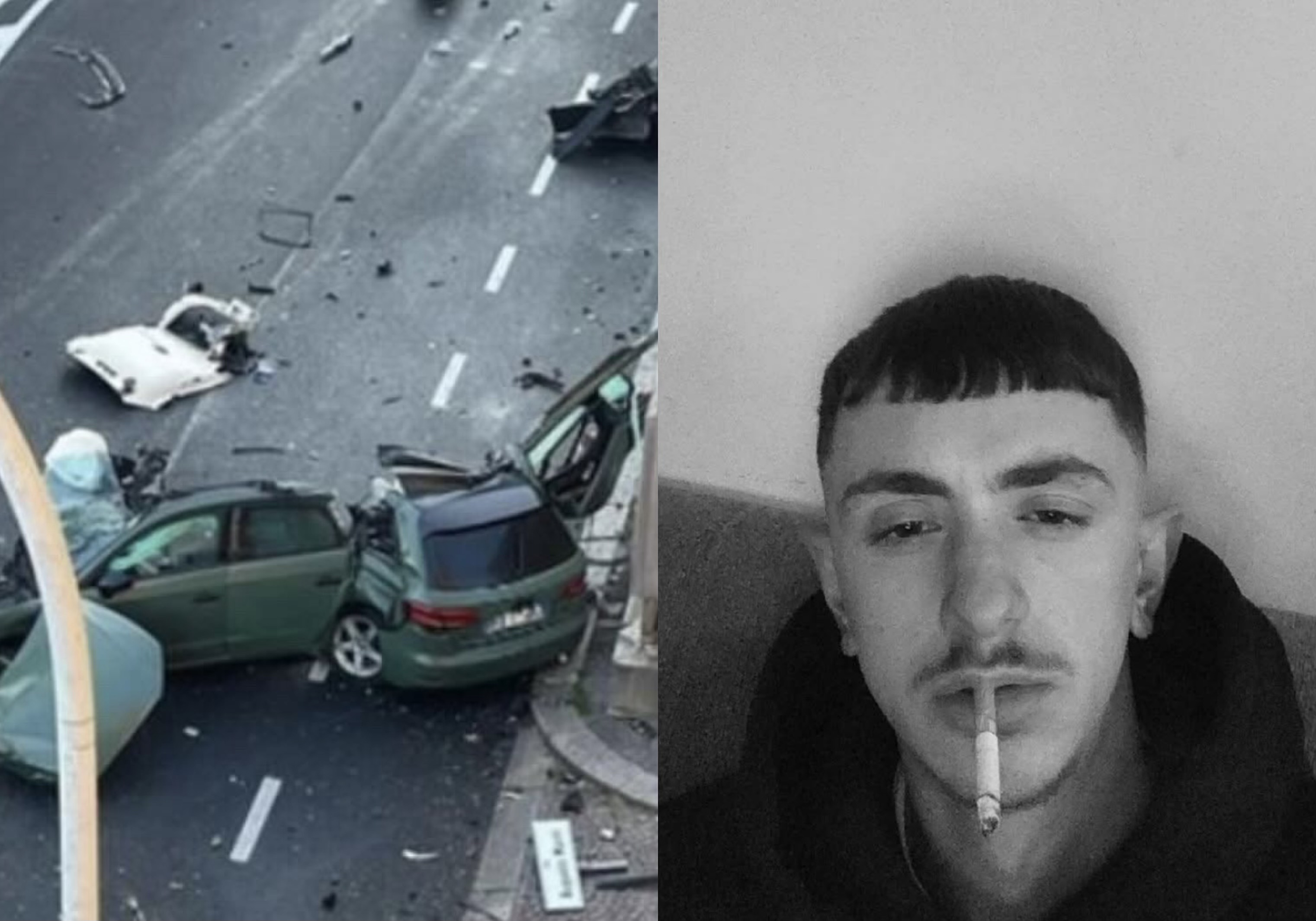 Makina e ndarë në gjysmë, ky është shqiptari që humbi jetën teksa i arratisej policisë