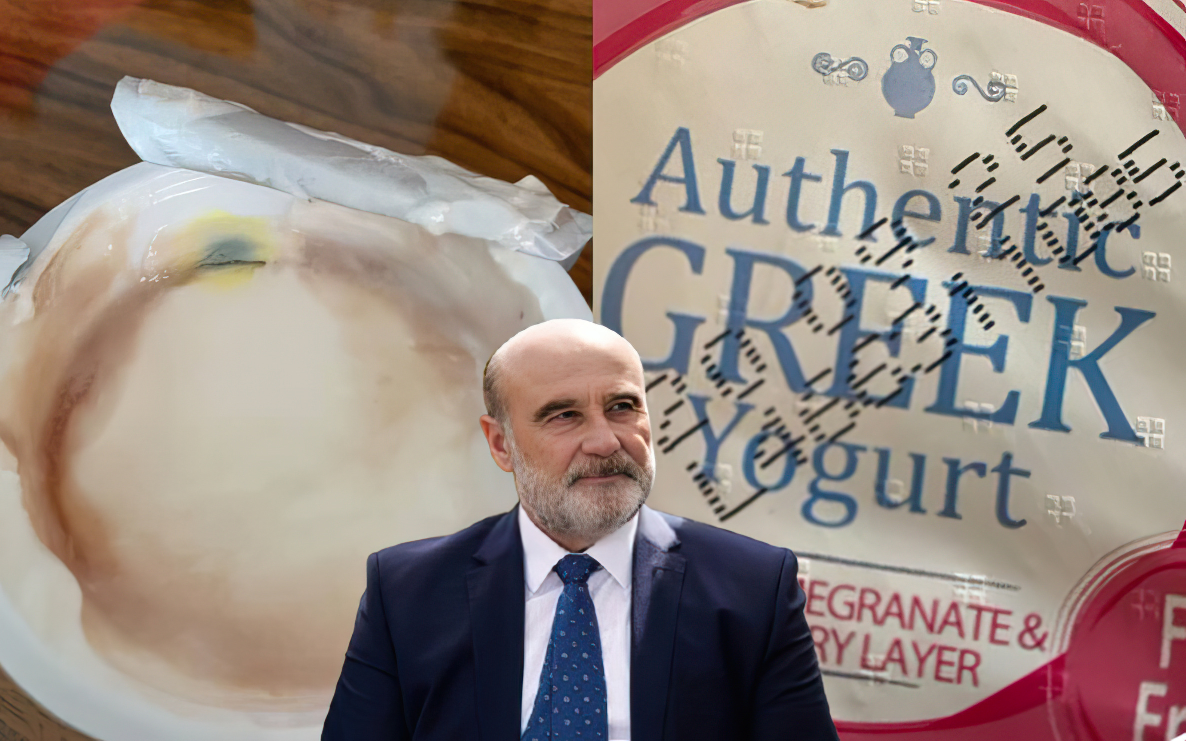 Qytetarja blen kos grek te Big Market i Sinajt, i del i mykur
