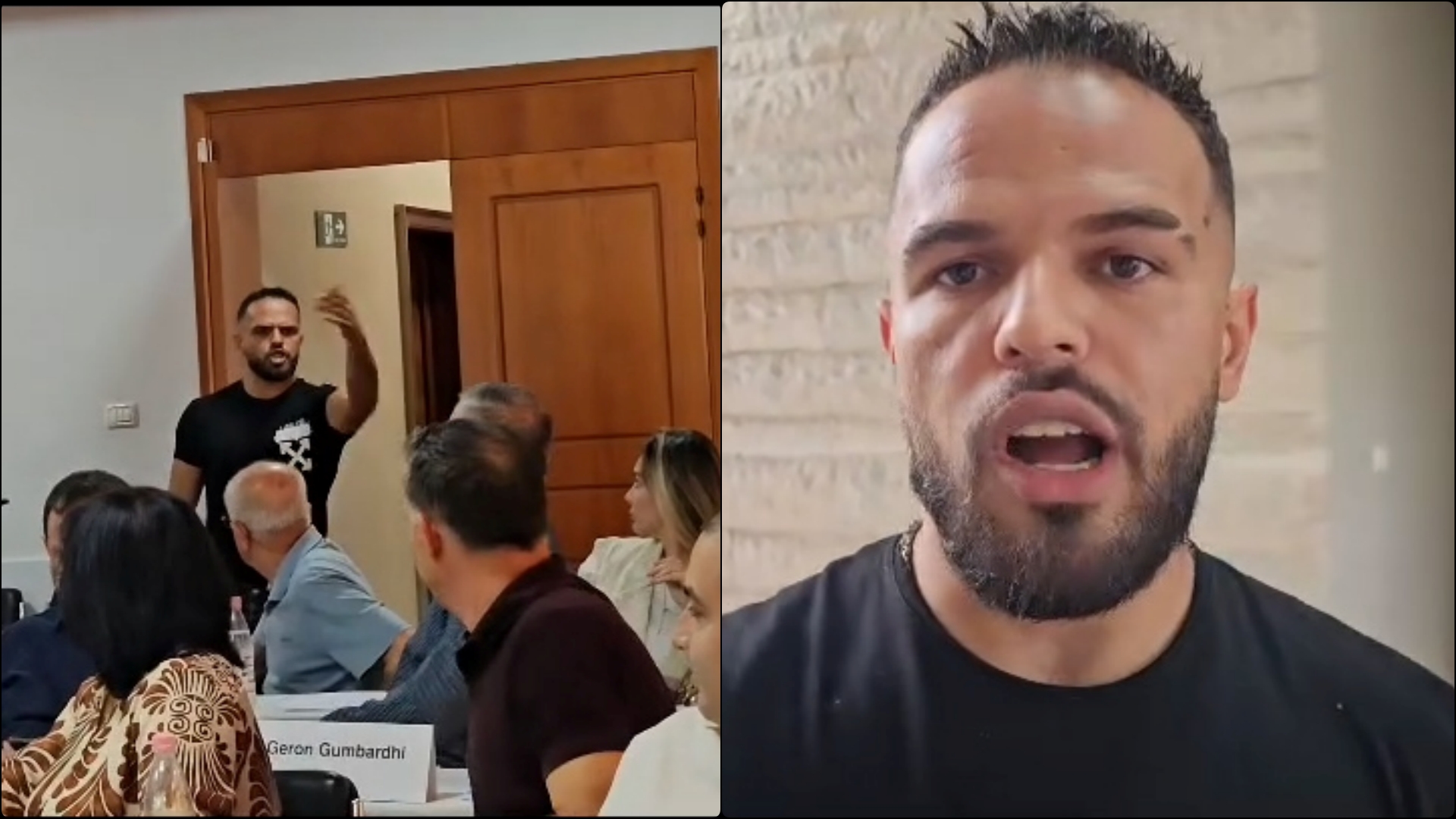 Tension në Këshillin Bashkiak Vlorë, qytetari hyn me forcë në sallë: “Prej 5 vitesh s’jam shpronësuar”