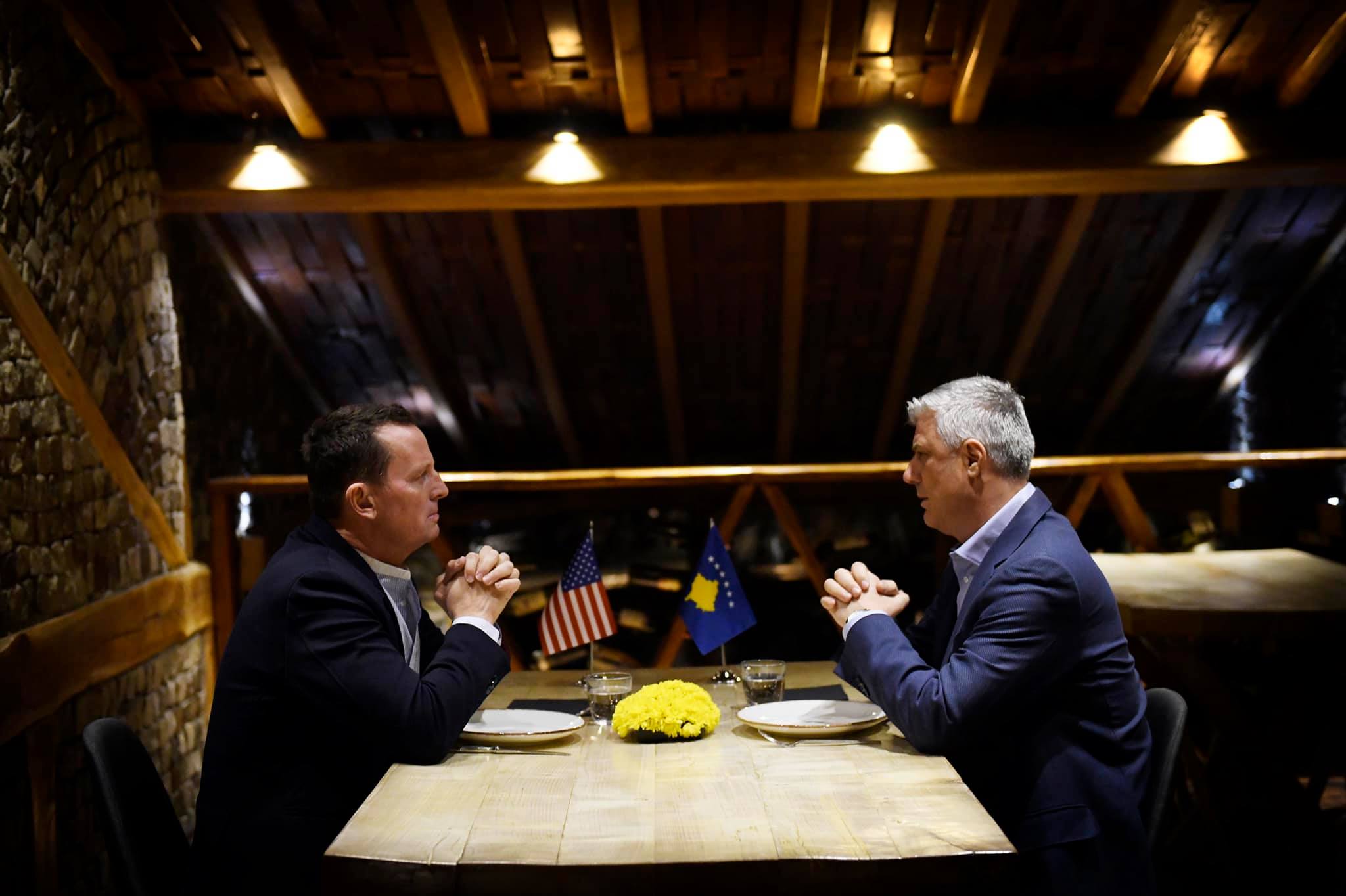 Grenell: Kur të lirohet, Thaçi t’i padisë në ShBA të gjithë ata në Hagë