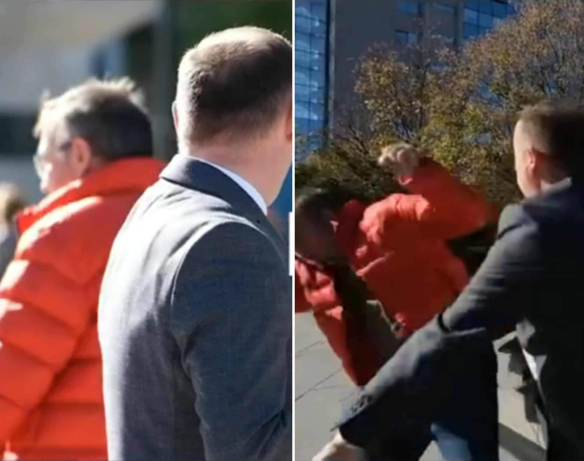 Dalin pamjet ku deputeti Armend Zemaj grushton mërgimtarin