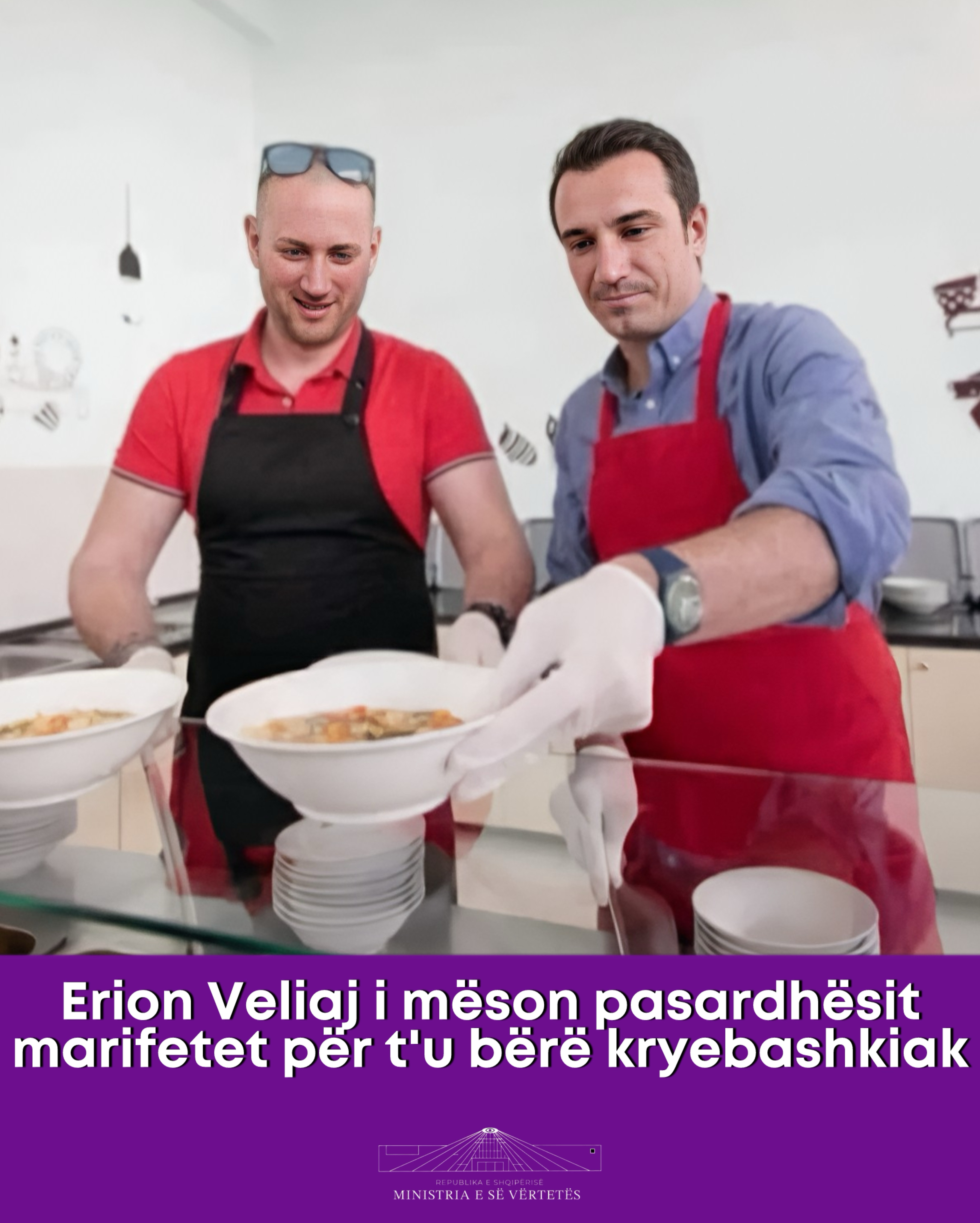 Erion Veliaj trajnon Florian Binajn për kryebashkiak
