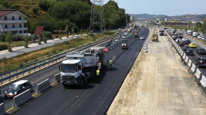 Autostrada Tiranë Durrës mbyllet nga sot  akset dytësore ku duhet të kaloni