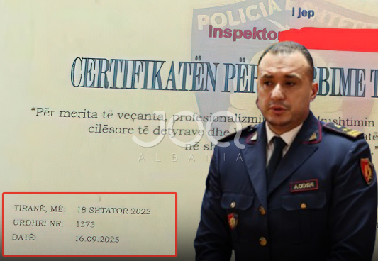 Kur mirënjohja vonohet edhe data del gabim: Policët vlerësohen me certifikata sa për sy e faqe