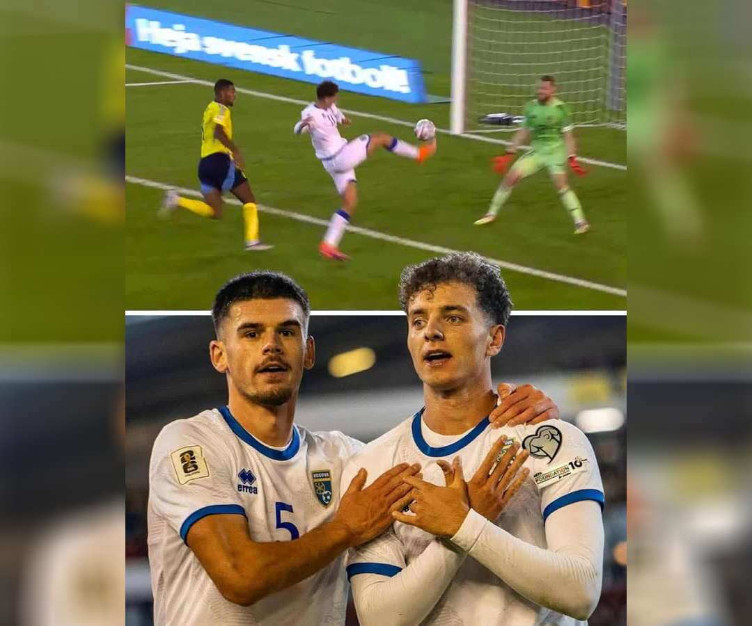 Kosova mposht Suedinë për herë të dytë, “Dardanët” i bashkohen Shqipërisë drejt ëndrrës së Botërorit