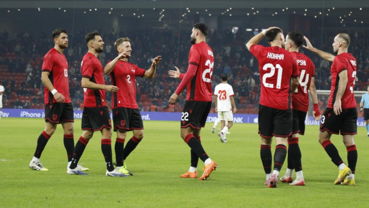 Shqipëria argëtohet me Jordaninë, triumfon 4-2 në “Air Albania”