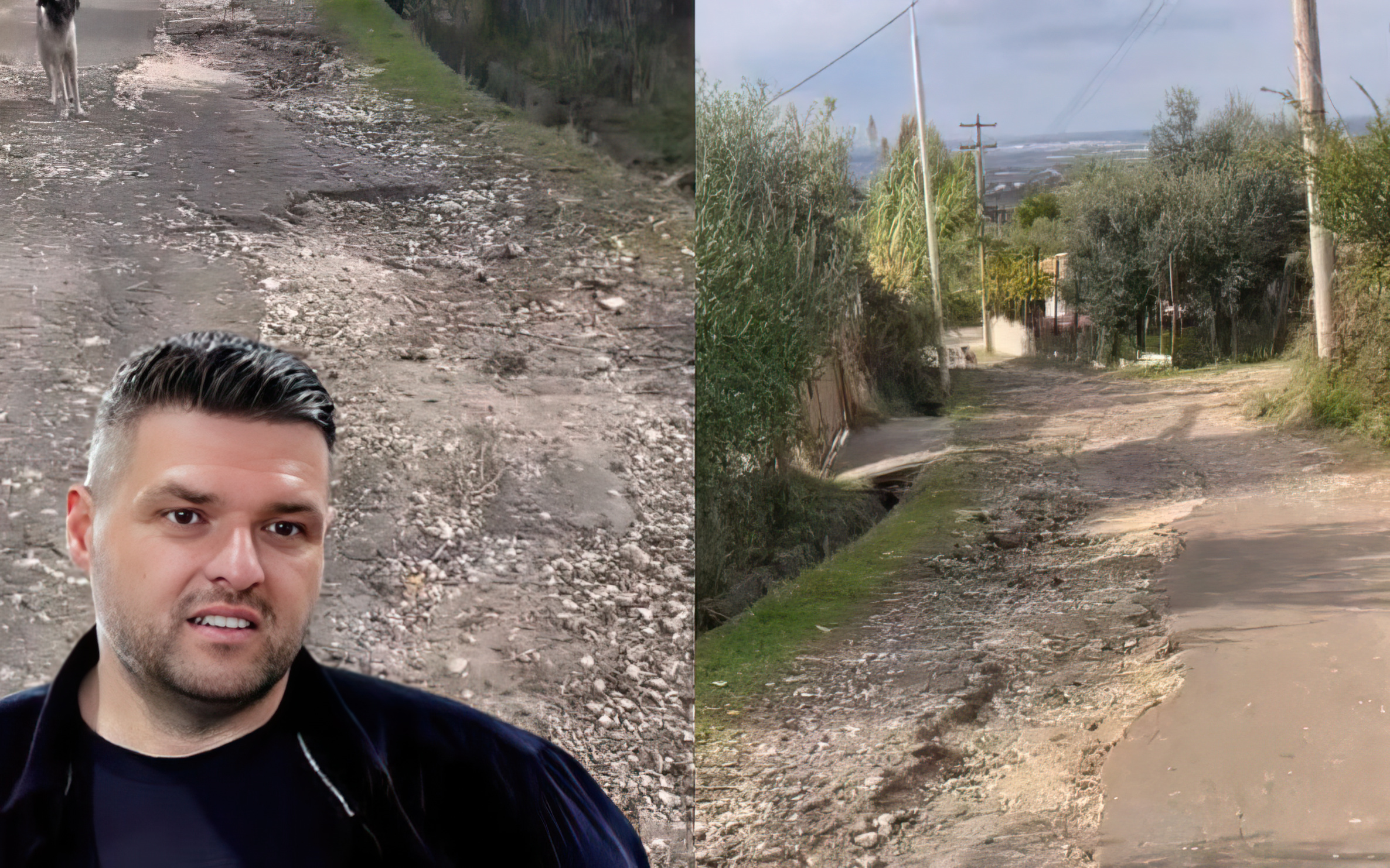 Rruga në lagjen “Mustafa Matohiti” copë-copë, kryetari Duro asnjë zgjidhje