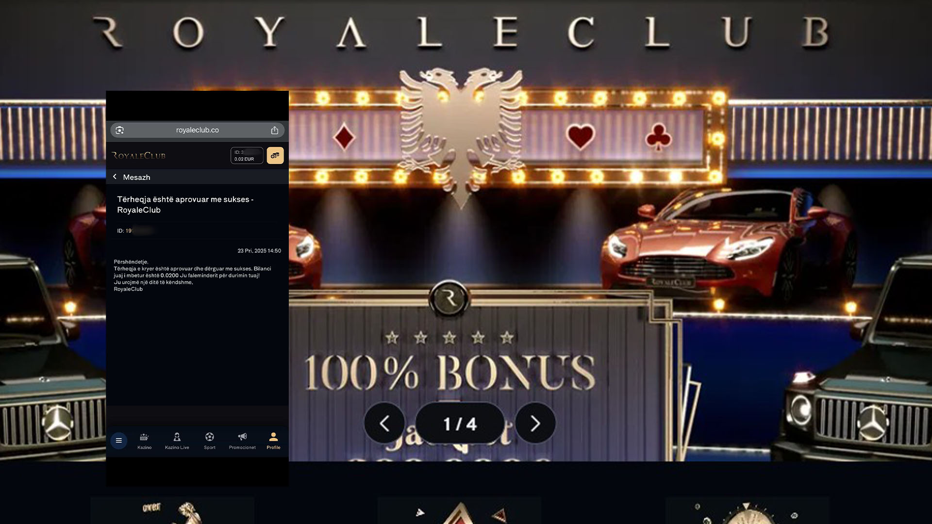 Qytetari denoncon mashtrim dhe vonesa në pagesa nga platforma online RoyaleClub